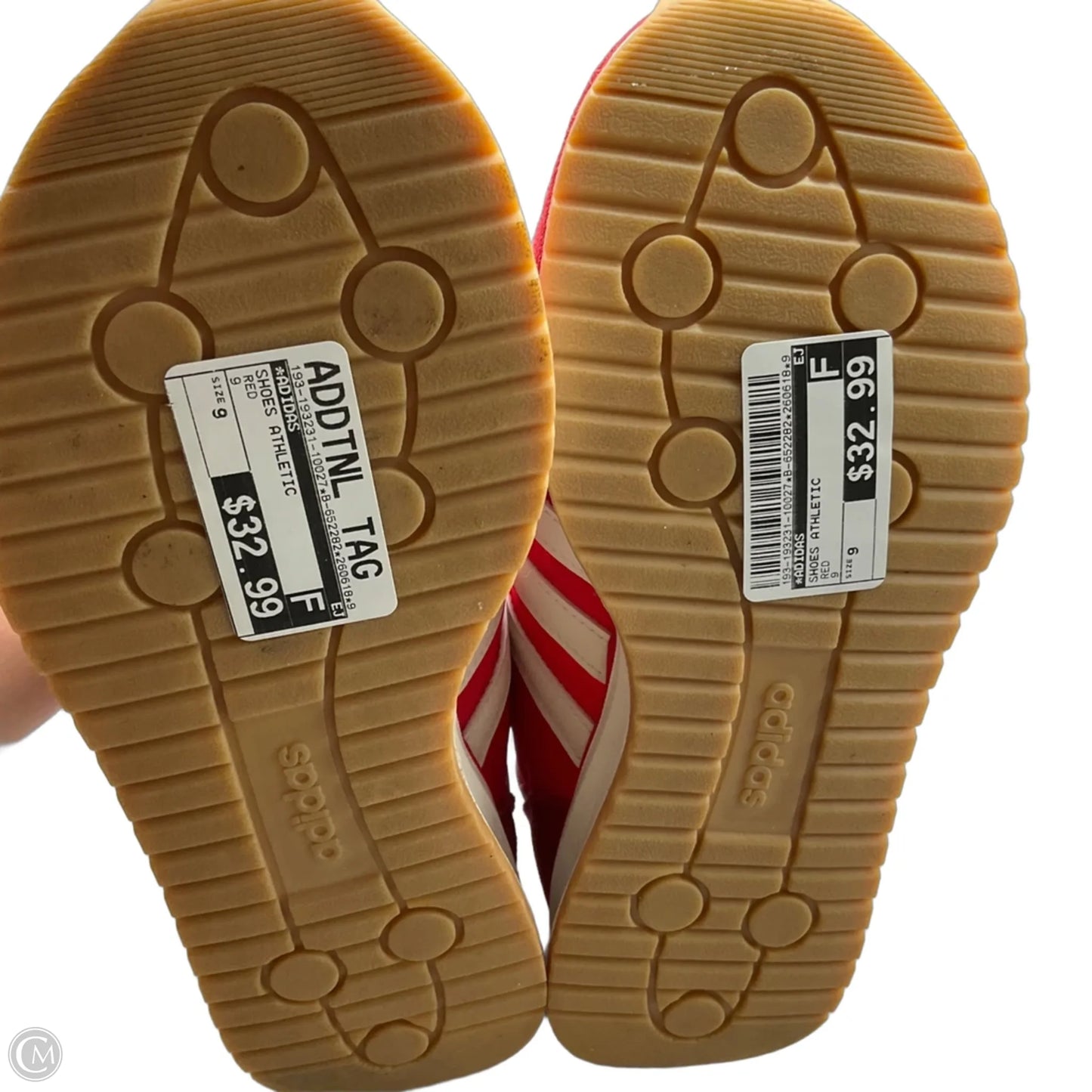 Shoes Athletic By Adidas In Red, Size: 9