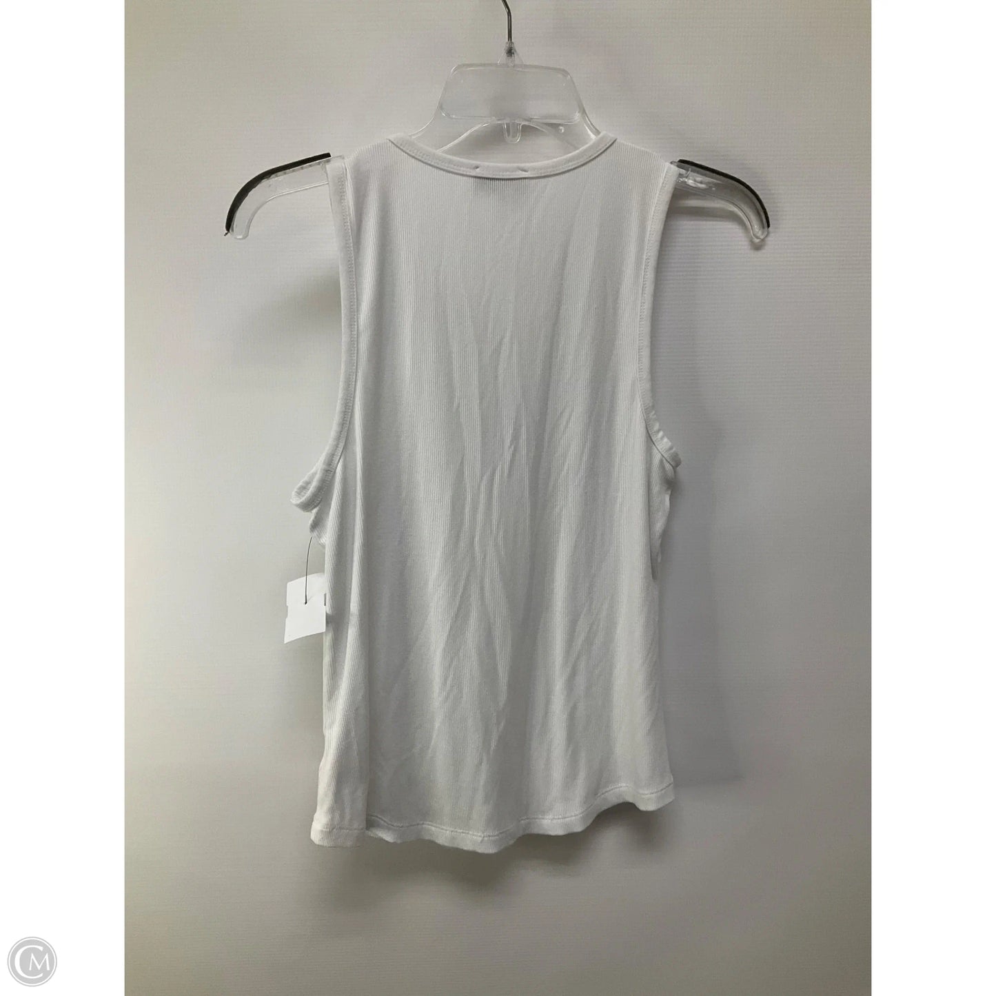 Top Sleeveless By Evereve In White, Size: M