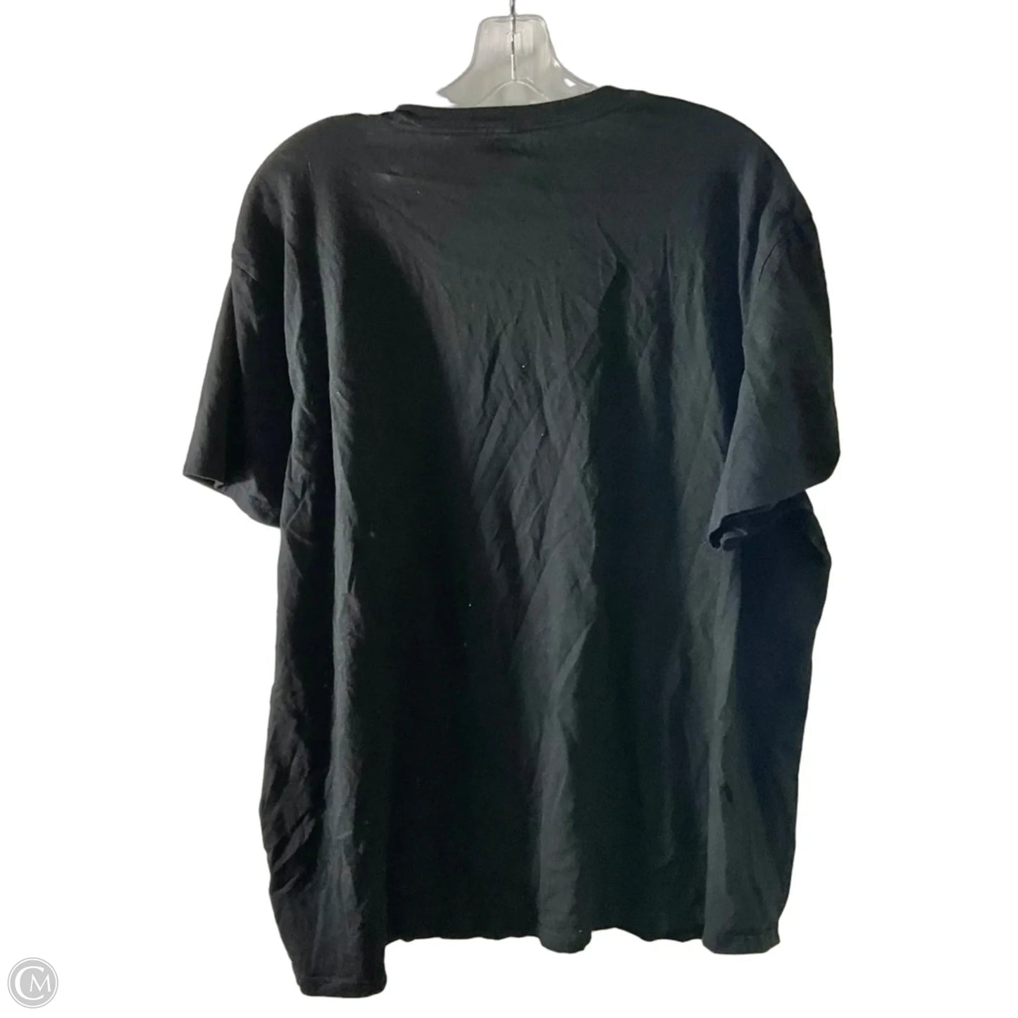 Athletic Top Short Sleeve By Clothes Mentor In Black & Orange, Size: 3x