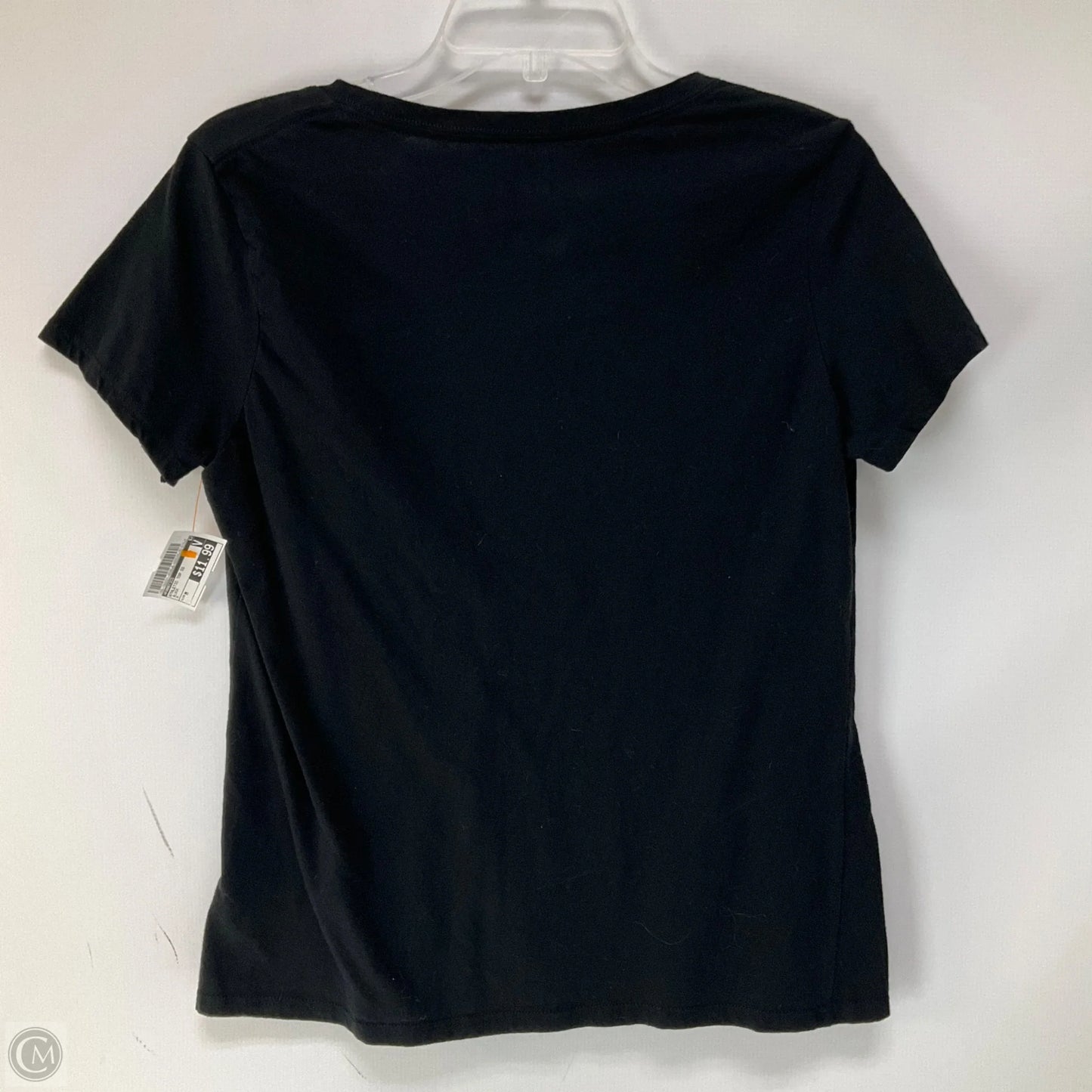 Athletic Top Short Sleeve By Fanatics In Black, Size: M