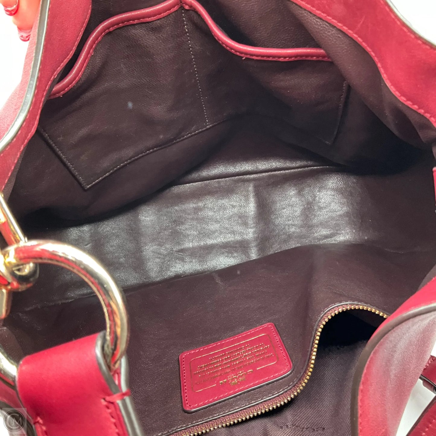 Handbag Designer By Coach, Size: Medium