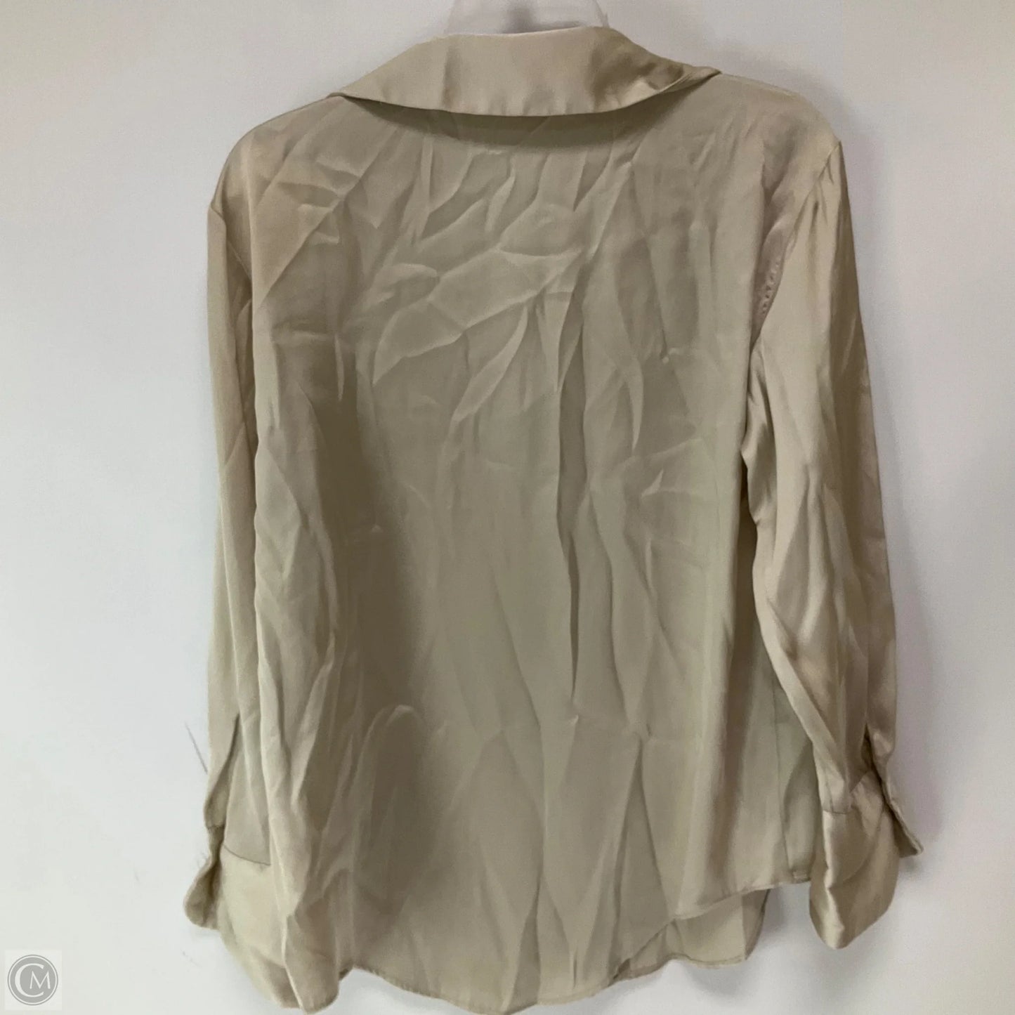 Top Long Sleeve By Zara In Beige, Size: Xs