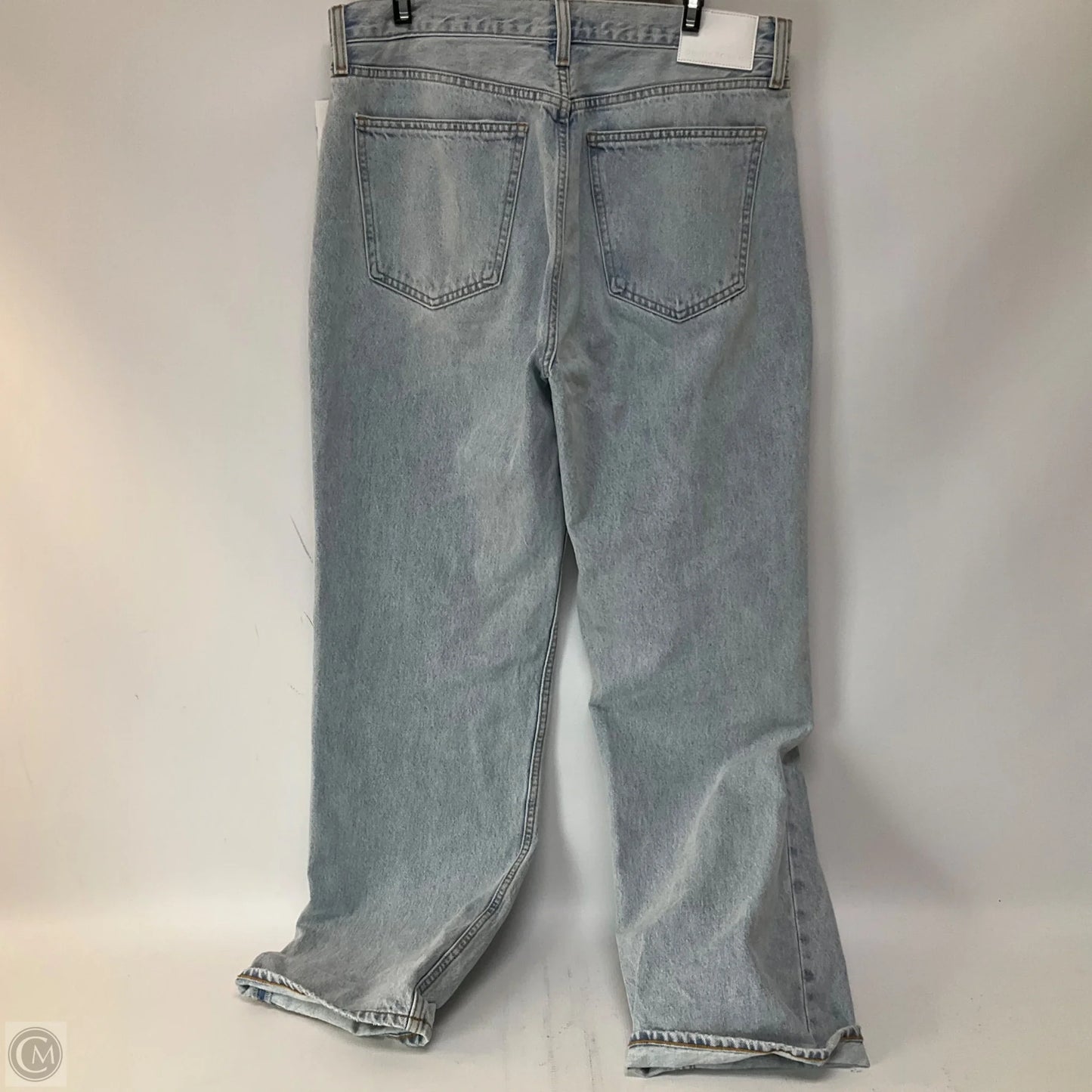 Jeans Straight By Aritzia In Blue Denim, Size: 8