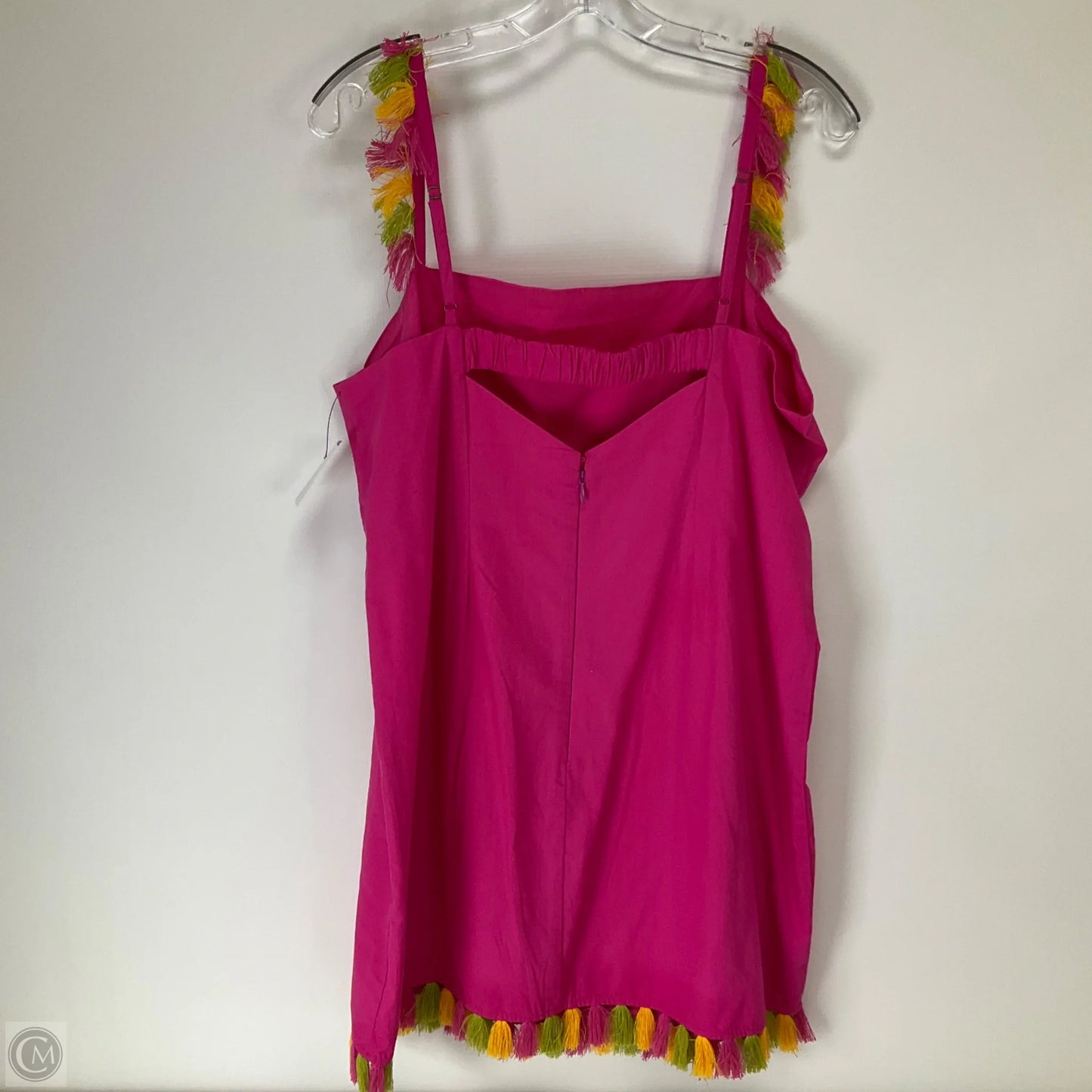 Dress Casual Short By Anthropologie In Pink, Size: Lp