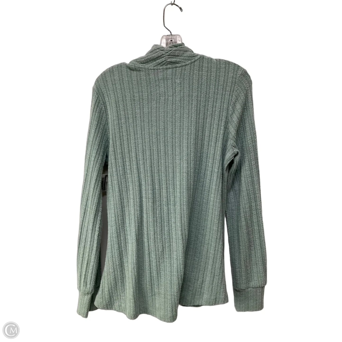 Top Long Sleeve By Maeve In Teal, Size: M