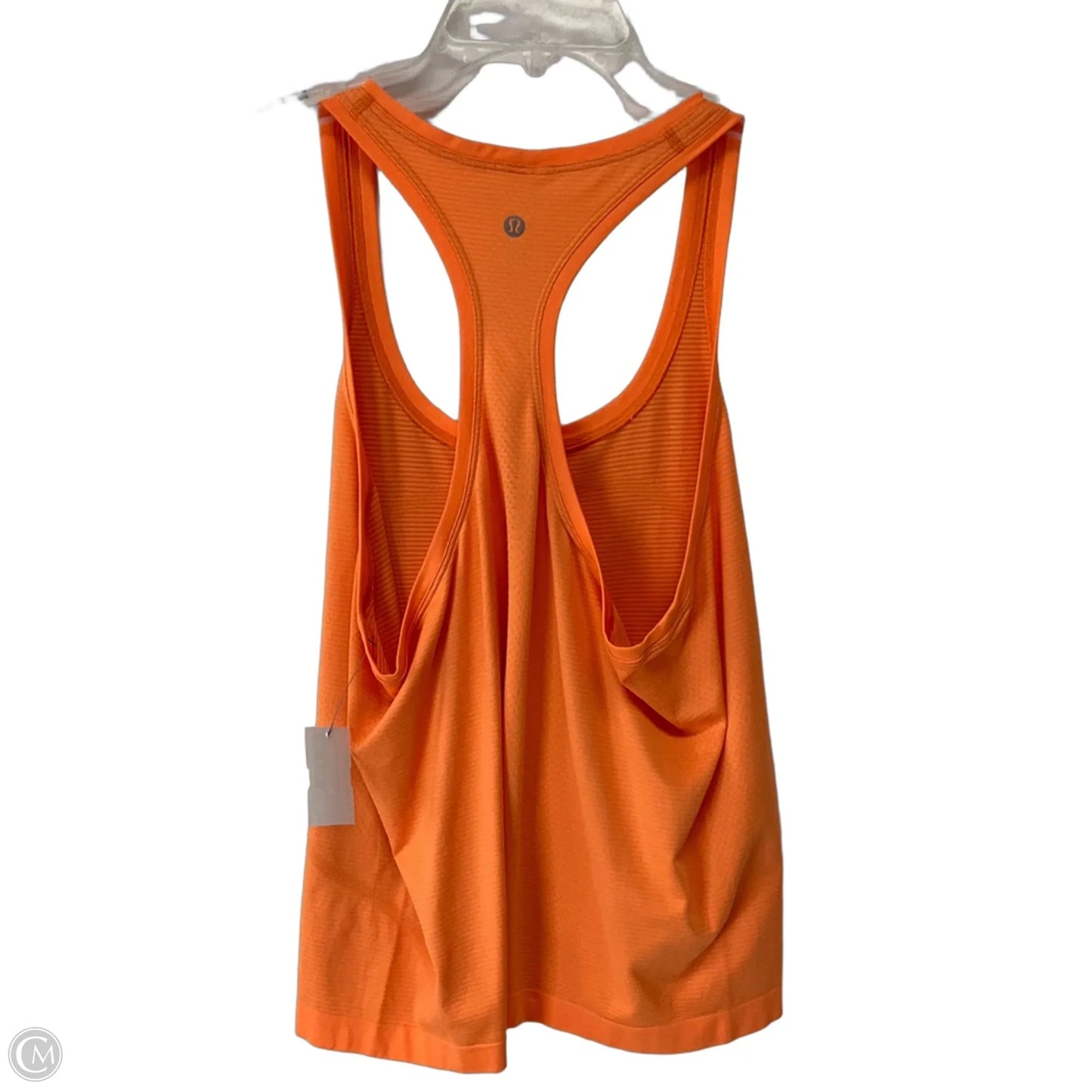 Athletic Tank Top By Lululemon In Orange, Size: 12