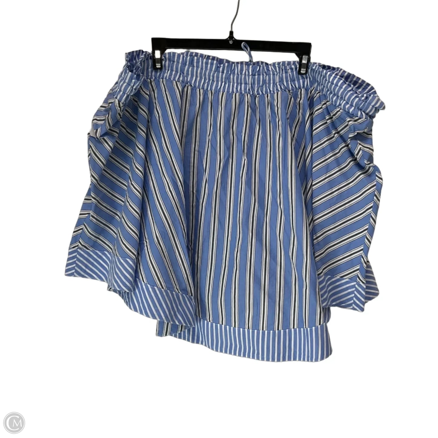 Skirt Mini & Short By Anthropologie In Striped Pattern, Size: 3x