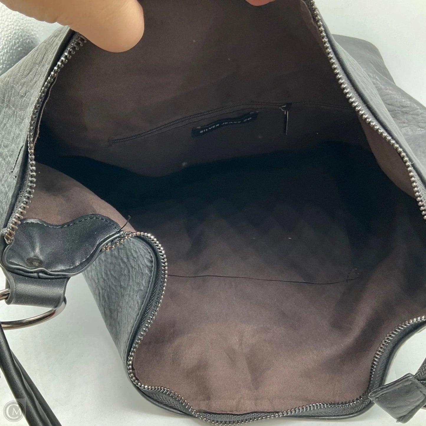 Handbag By Silver, Size: Medium