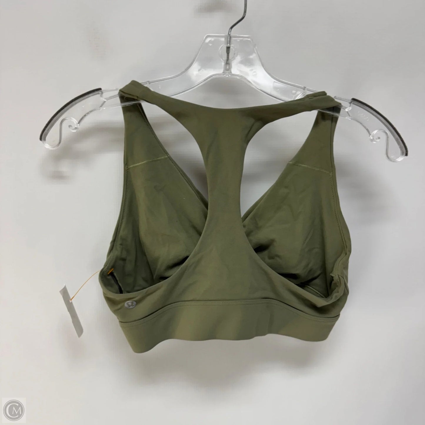 Athletic Bra By Lululemon In Green, Size: 10
