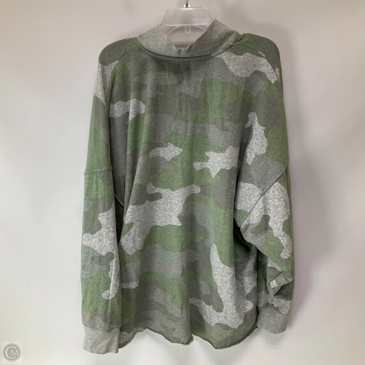 Sweatshirt Collar By Aerie In Camouflage Print, Size: 2x
