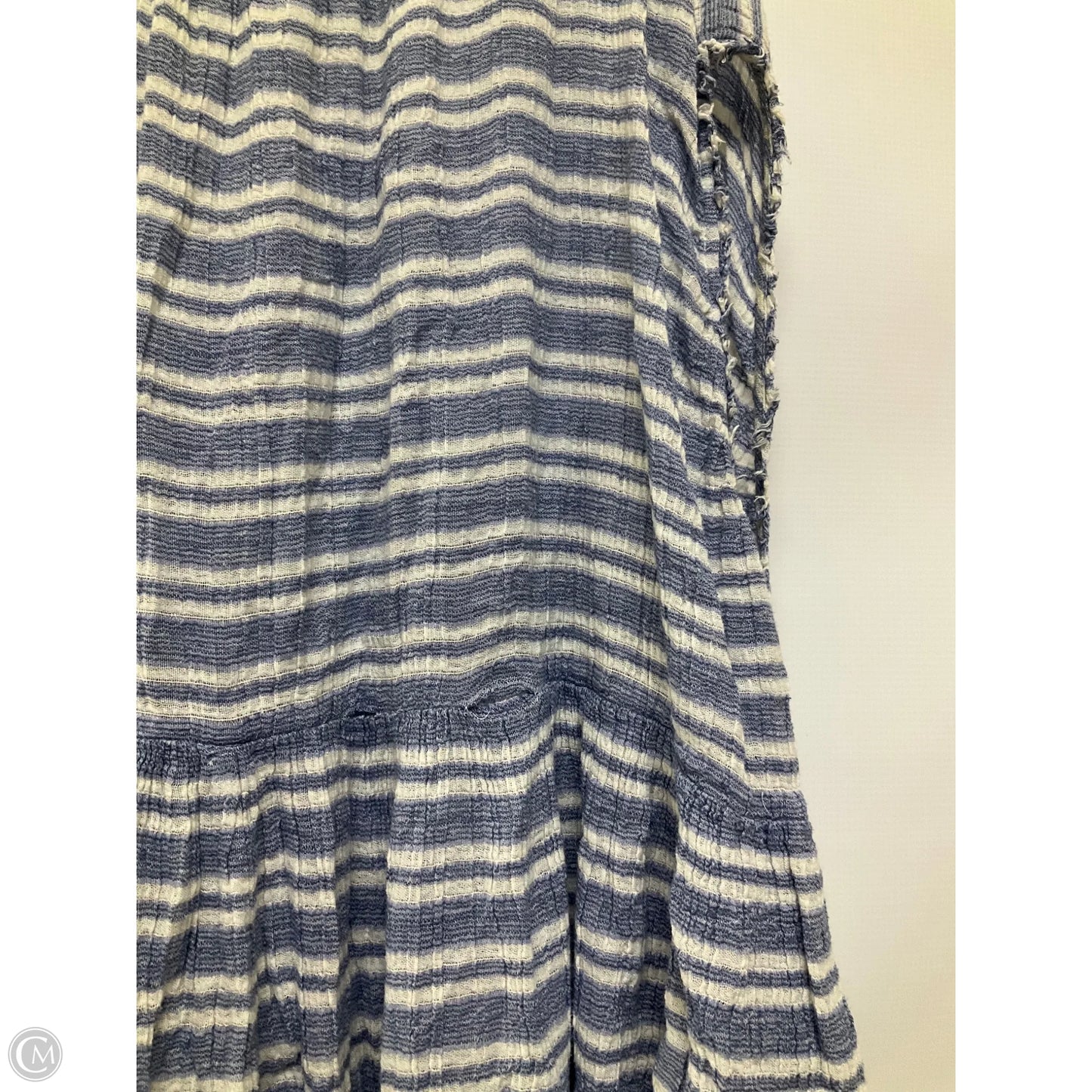 Dress Casual Midi By Free People In Striped Pattern, Size: L