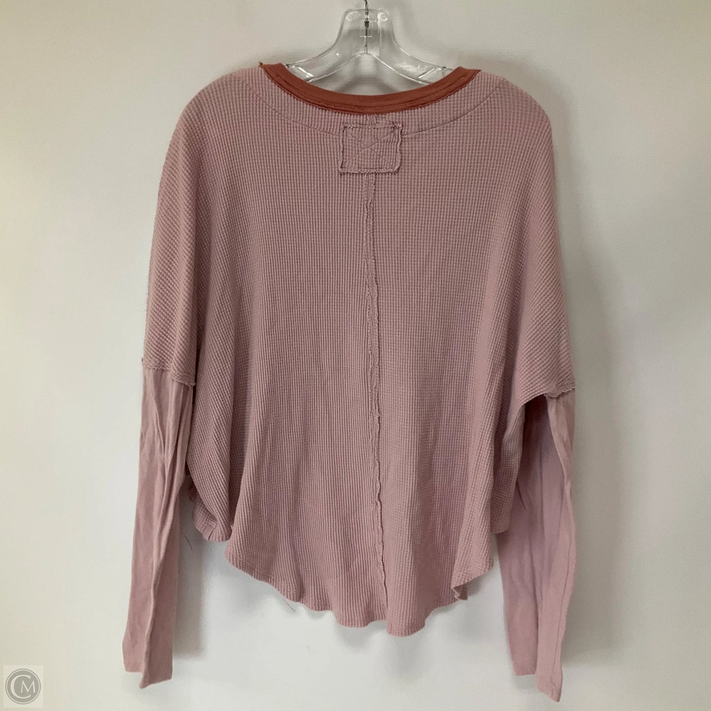Top Long Sleeve By We The Free In Pink, Size: M
