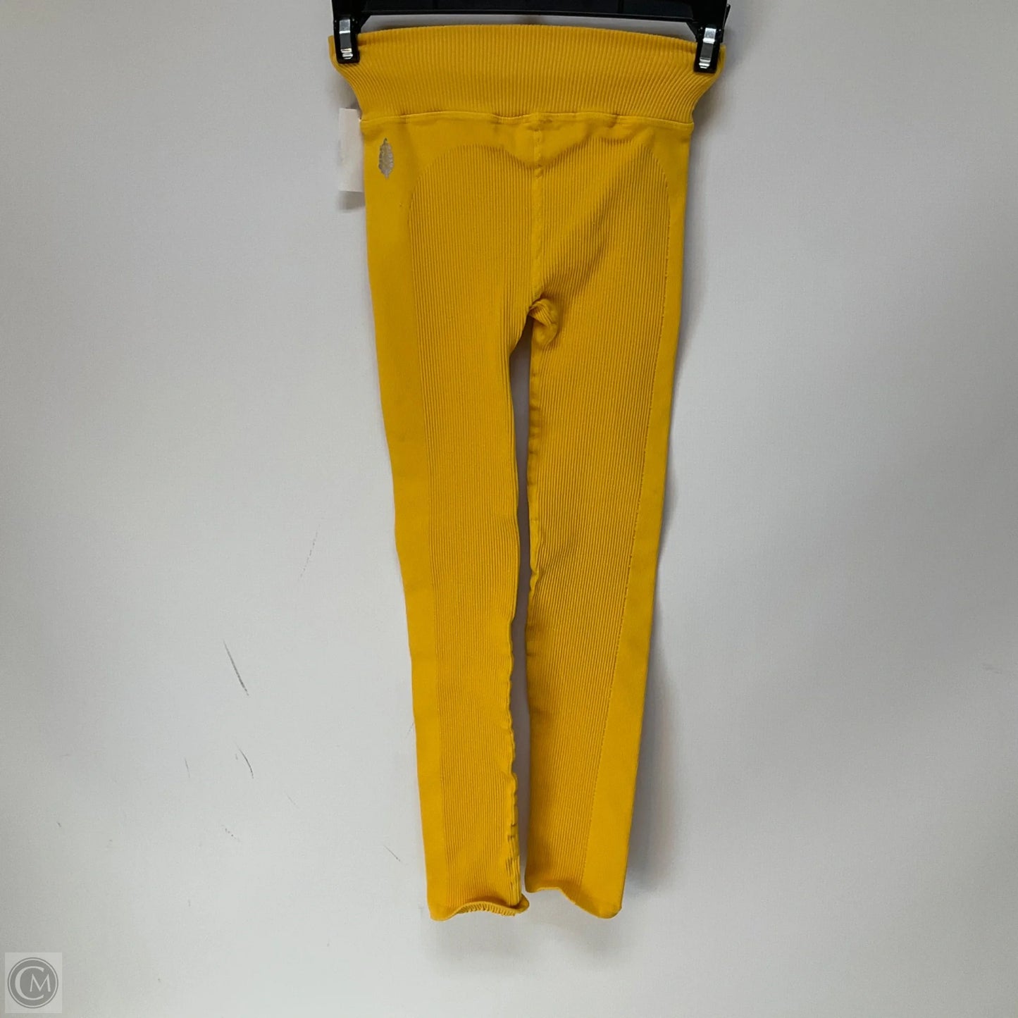 Athletic Leggings By Free People In Yellow, Size: Xs