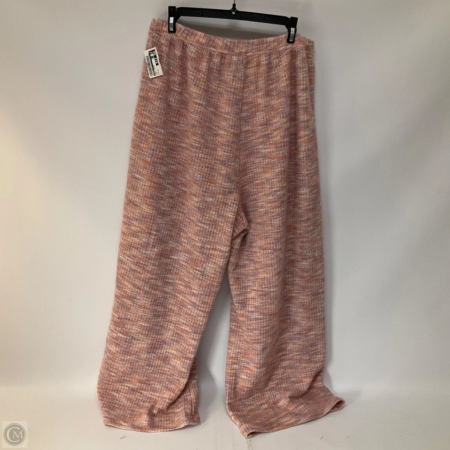 Pants Lounge By Cider In Pink, Size: 1x