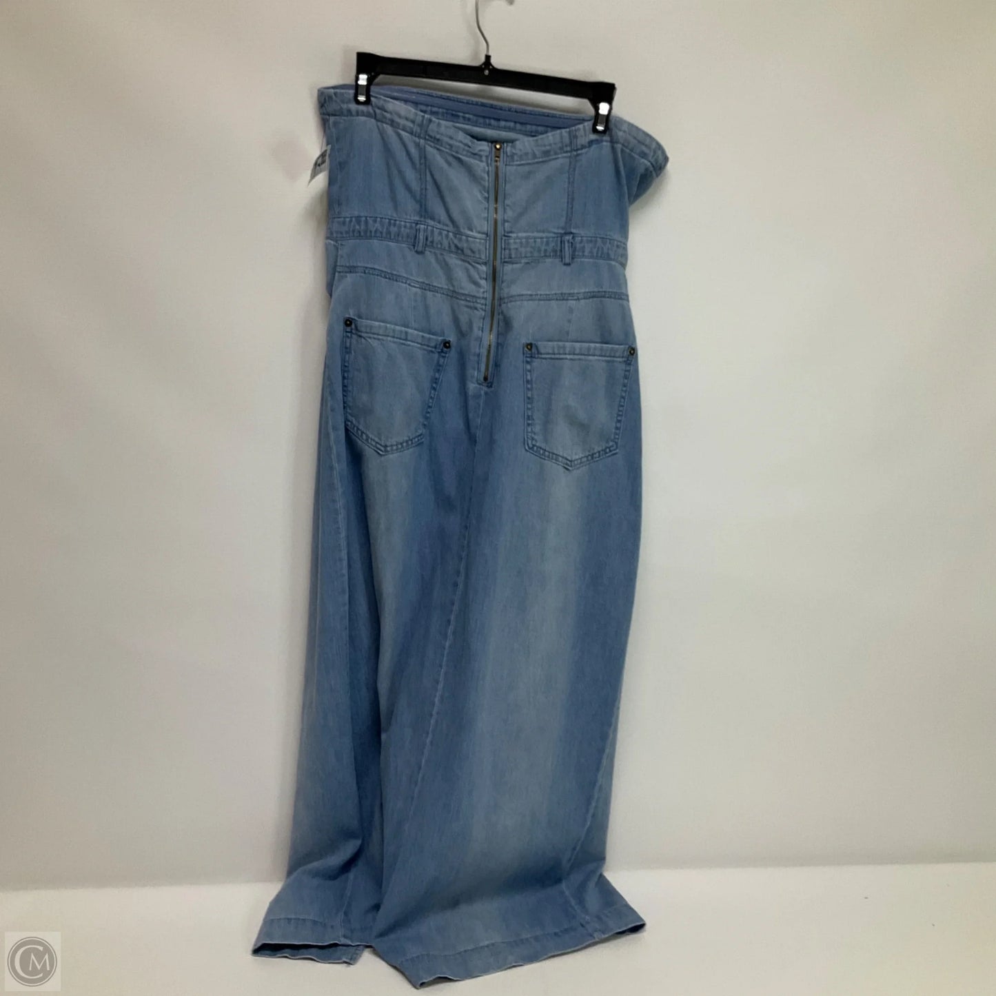 Jumpsuit By Free People In Blue Denim, Size: 8
