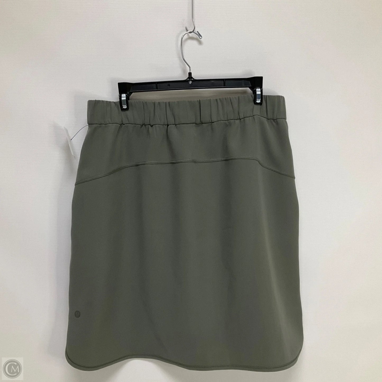 Athletic Skirt By Lululemon In Grey, Size: 12
