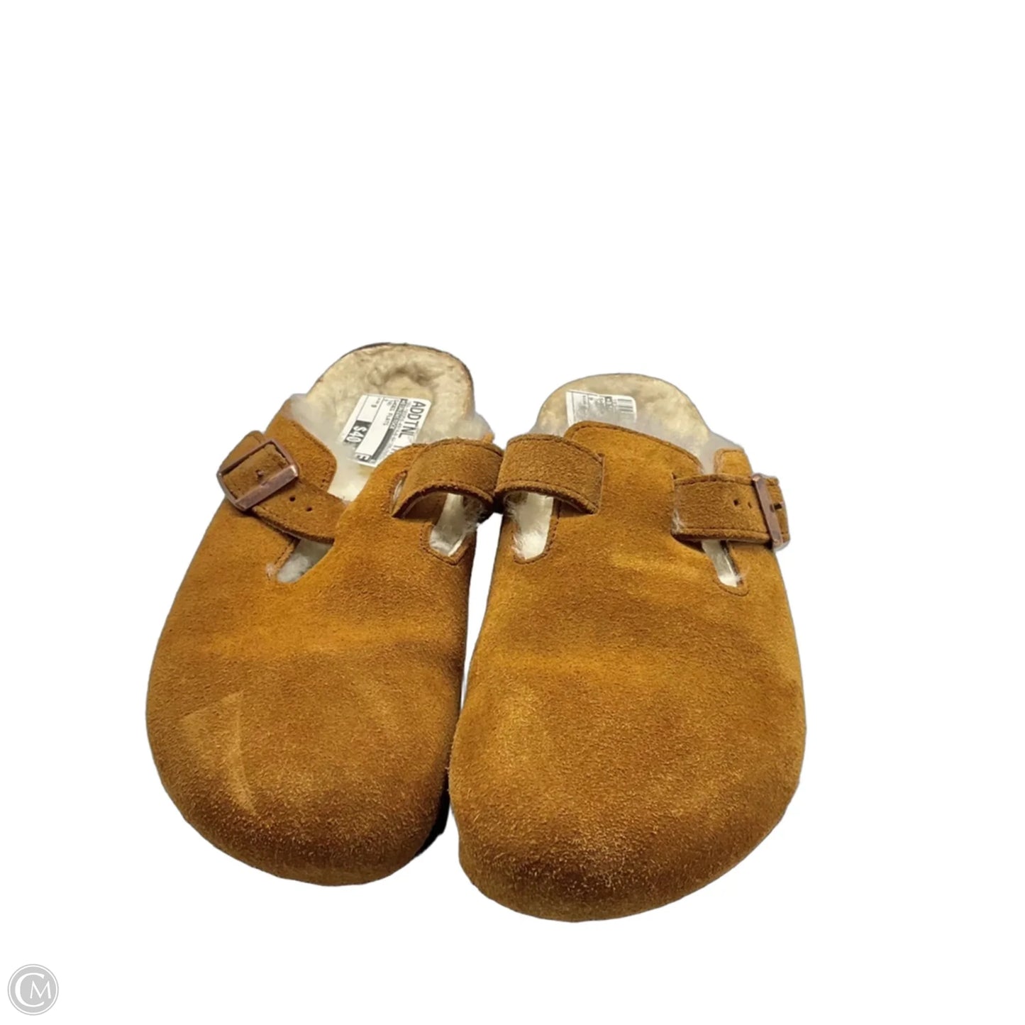 Shoes Flats By Birkenstock In Tan, Size: 9