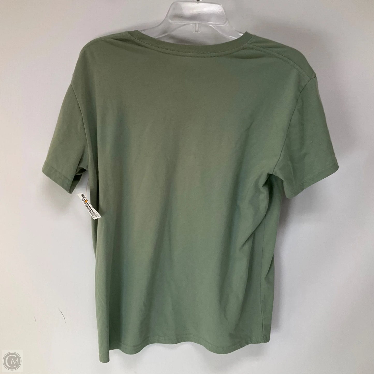 Top Short Sleeve By Disney In Green, Size: Xxl