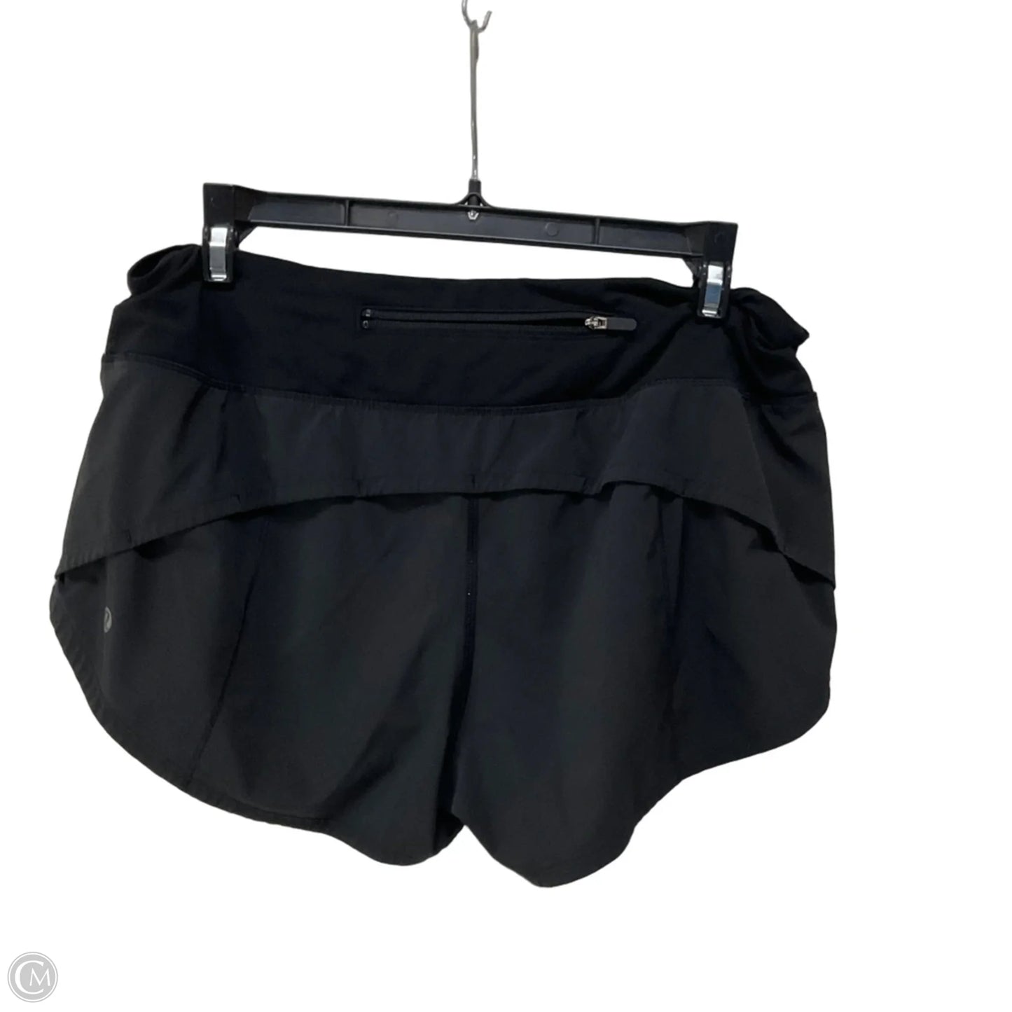 Athletic Shorts By Lululemon In Black, Size: 8