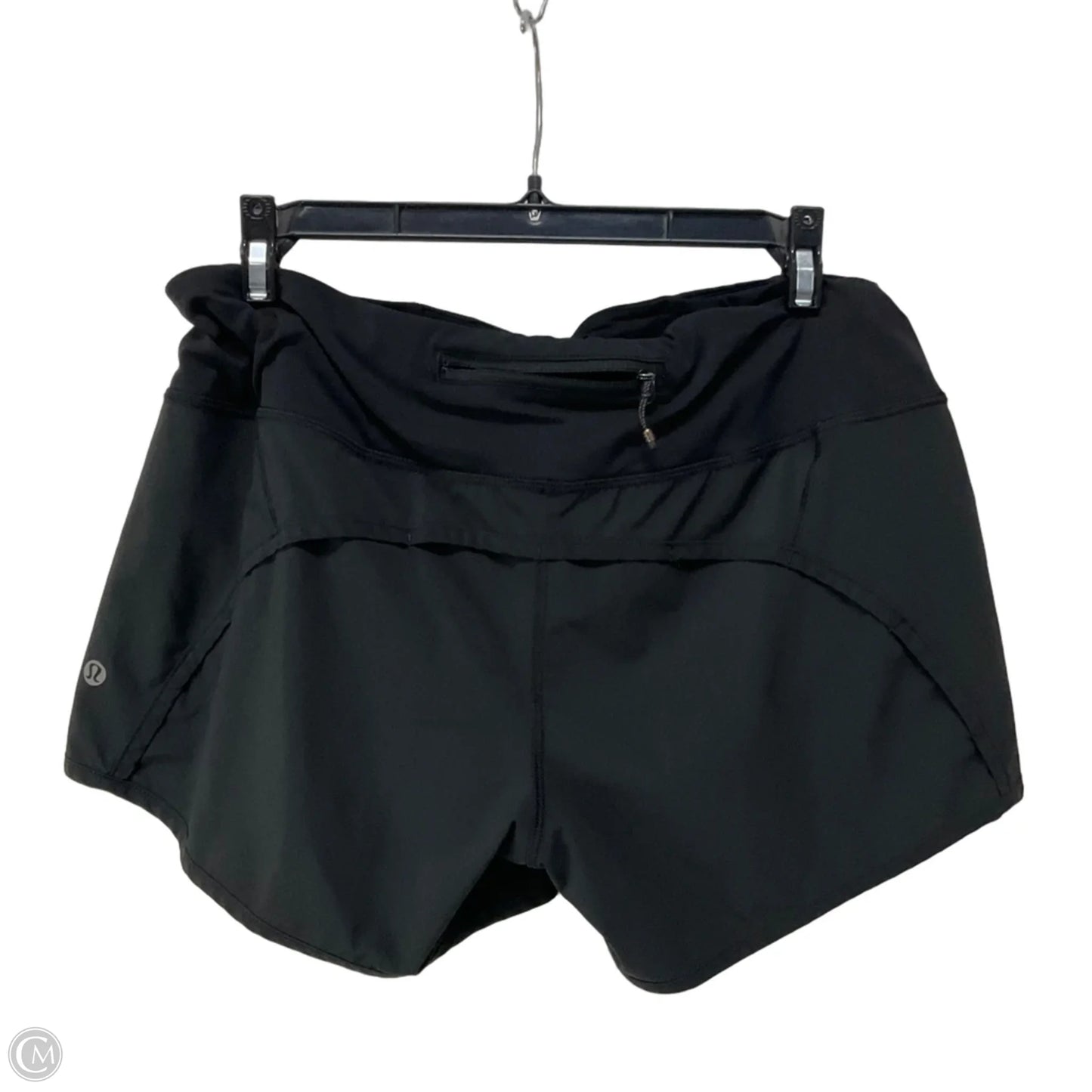 Athletic Shorts By Lululemon In Black, Size: 8