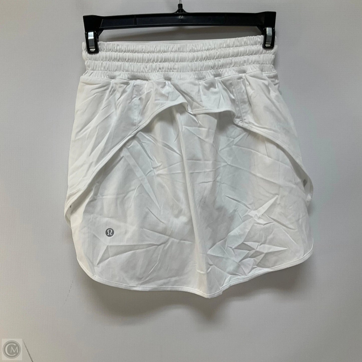 Athletic Skort By Lululemon In White, Size: 2