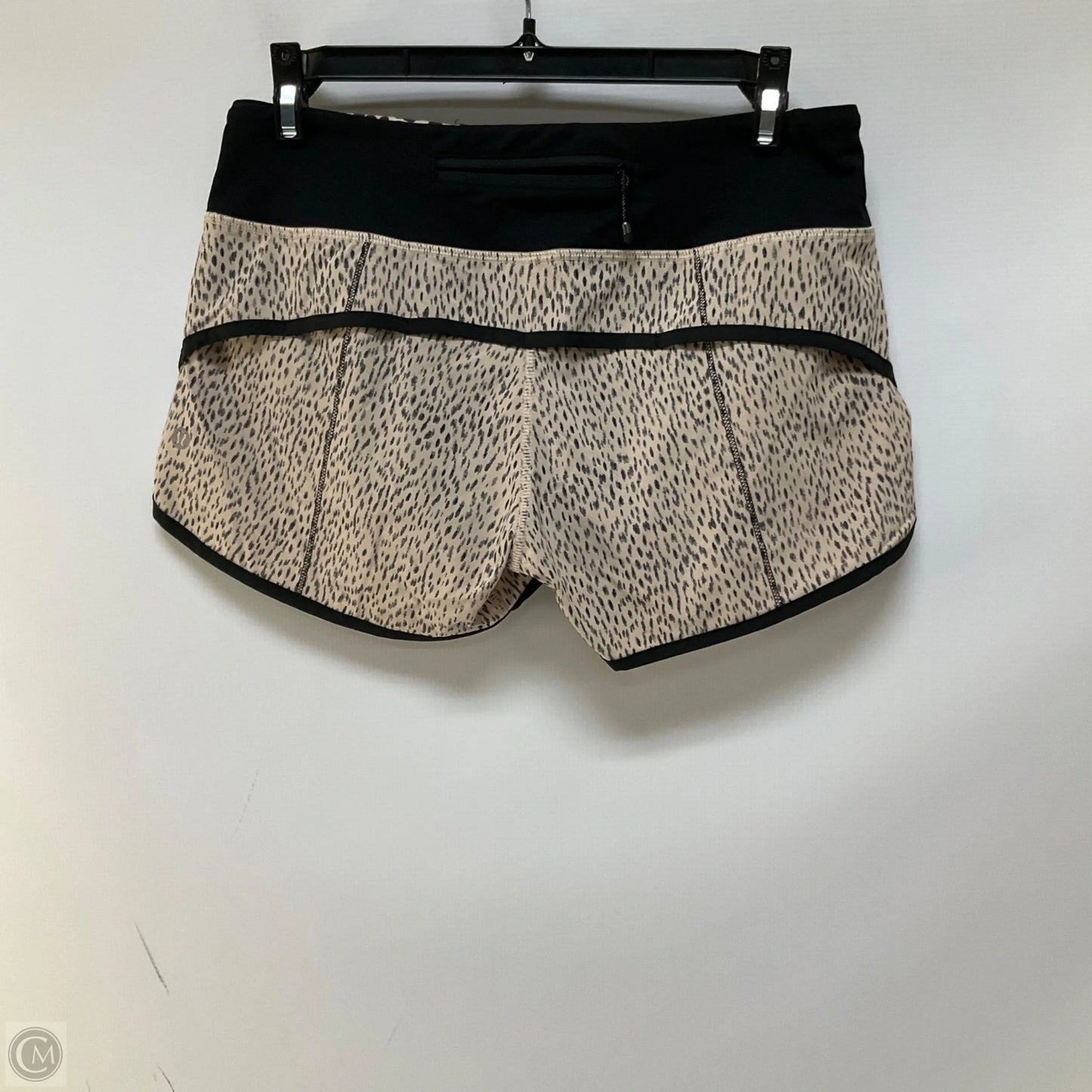 Athletic Shorts By Lululemon In Animal Print, Size: 4