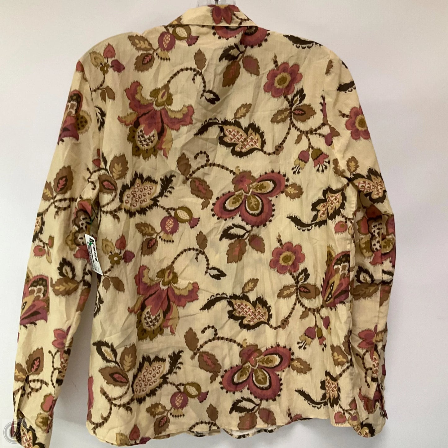 Blouse Long Sleeve By Sezane In Floral Print, Size: M