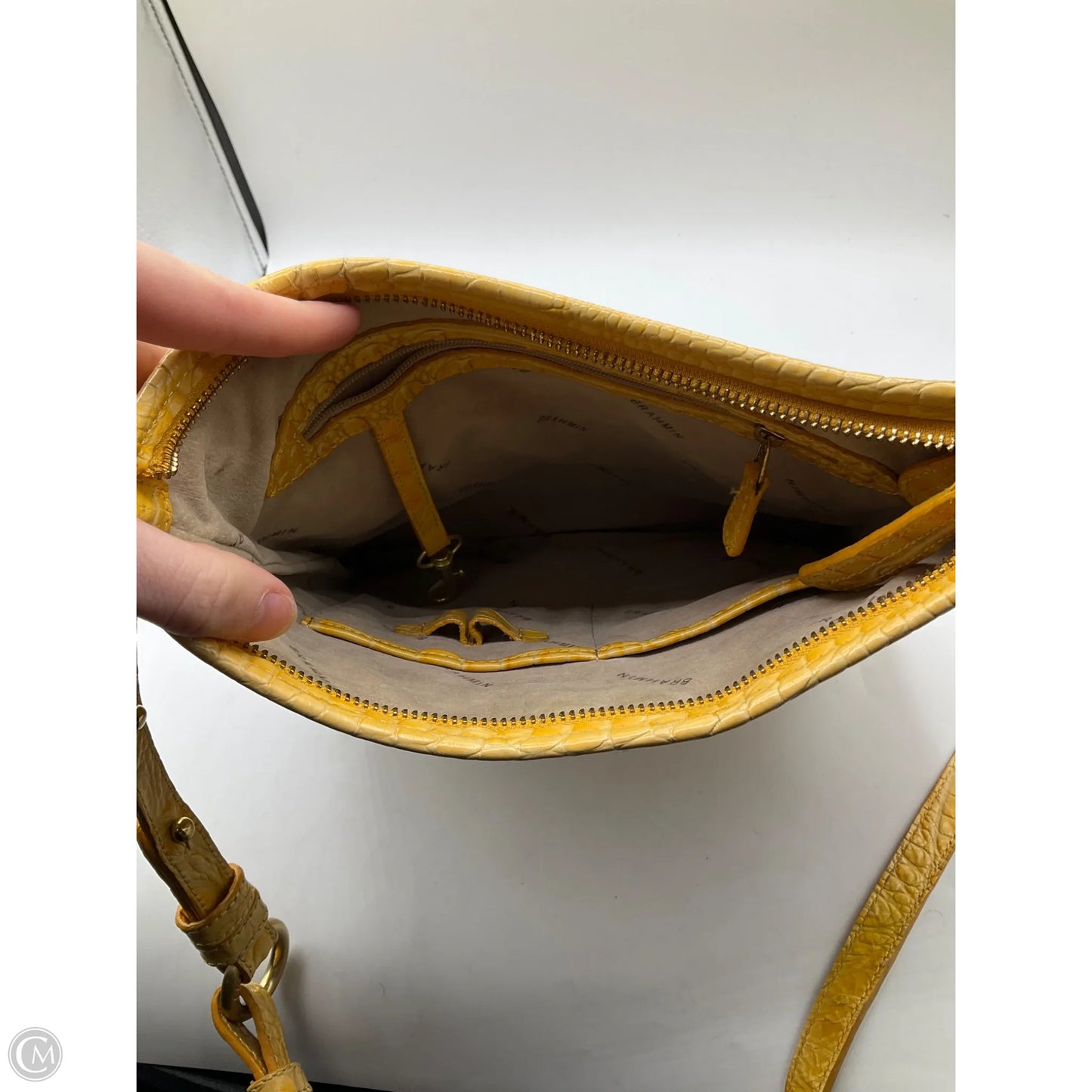 Crossbody Designer By Brahmin, Size: Medium