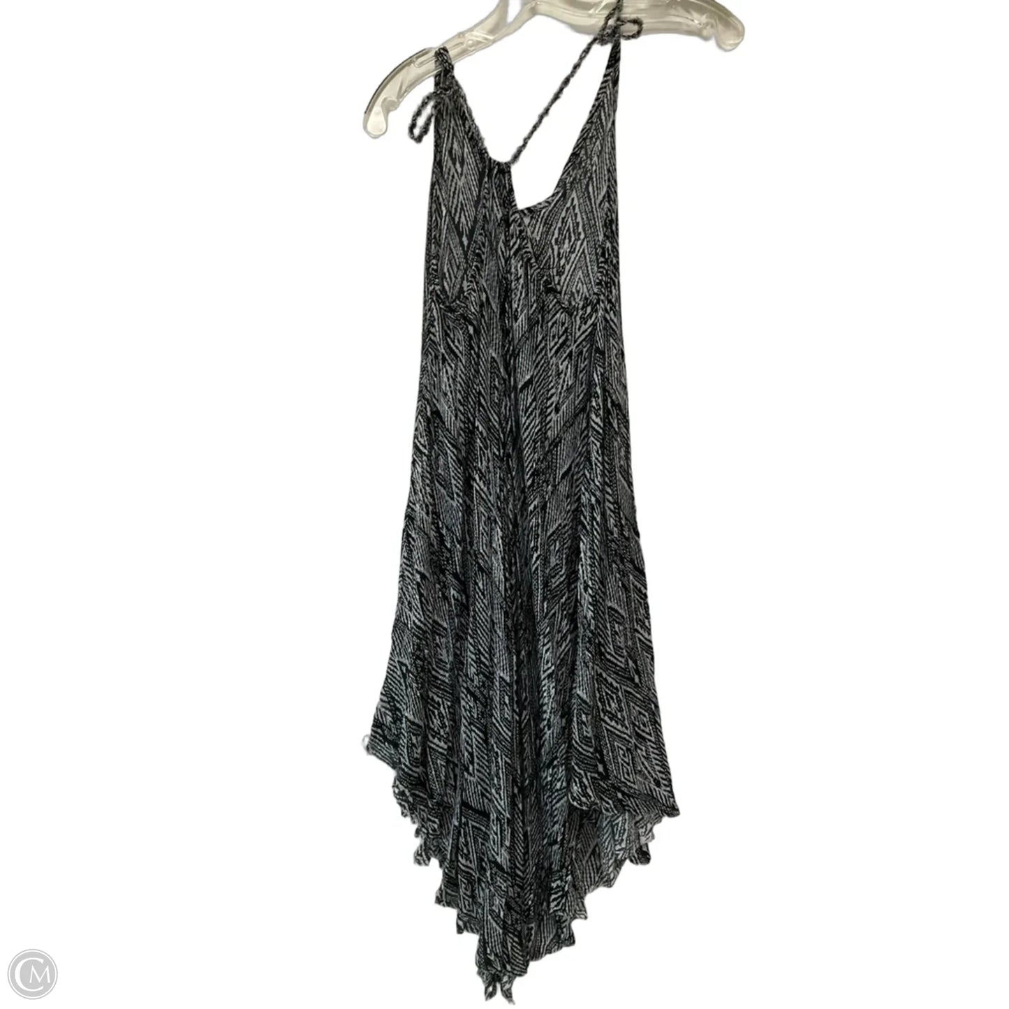 Dress Casual Midi By Free People In Black & White, Size: S