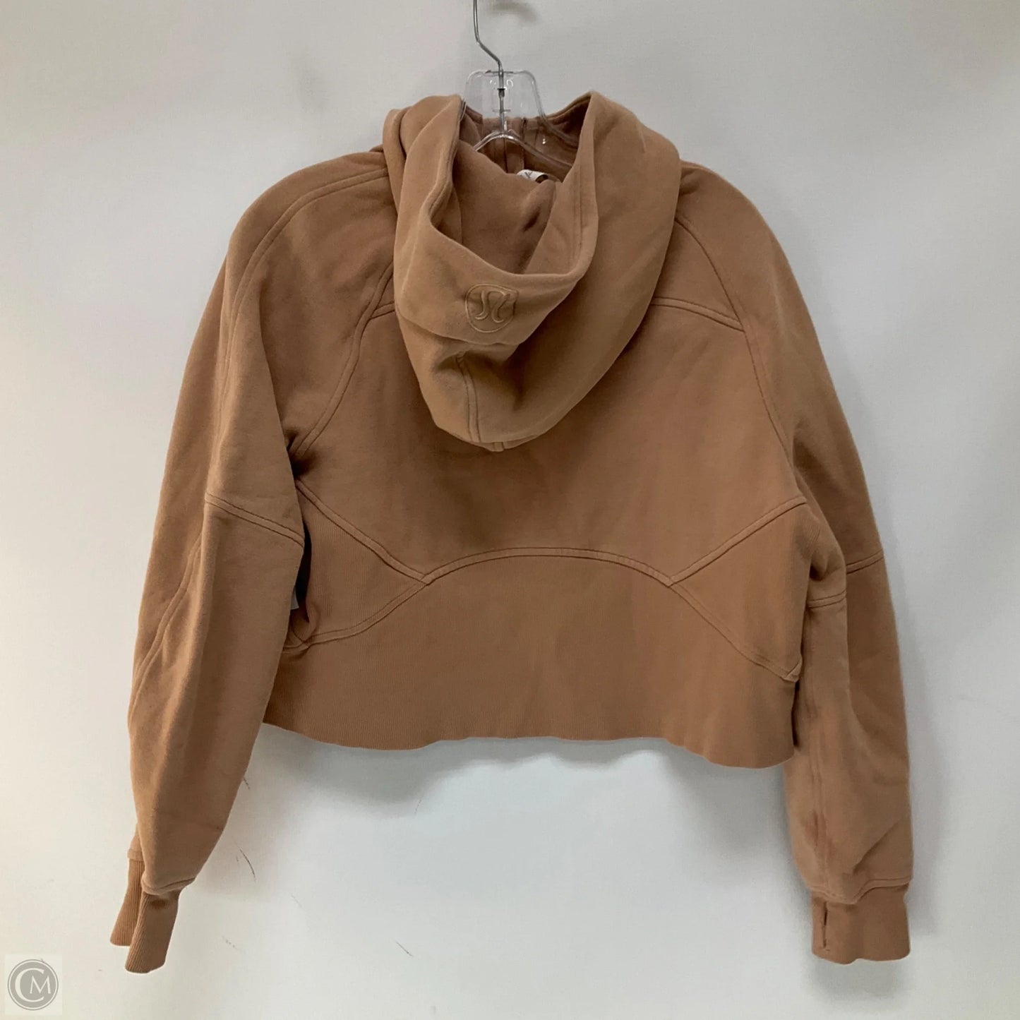 Athletic Sweatshirt Hoodie By Lululemon In Mauve, Size: M