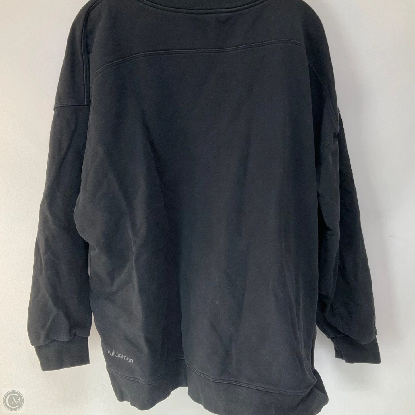 Sweatshirt Crewneck By Lululemon In Black, Size: 10