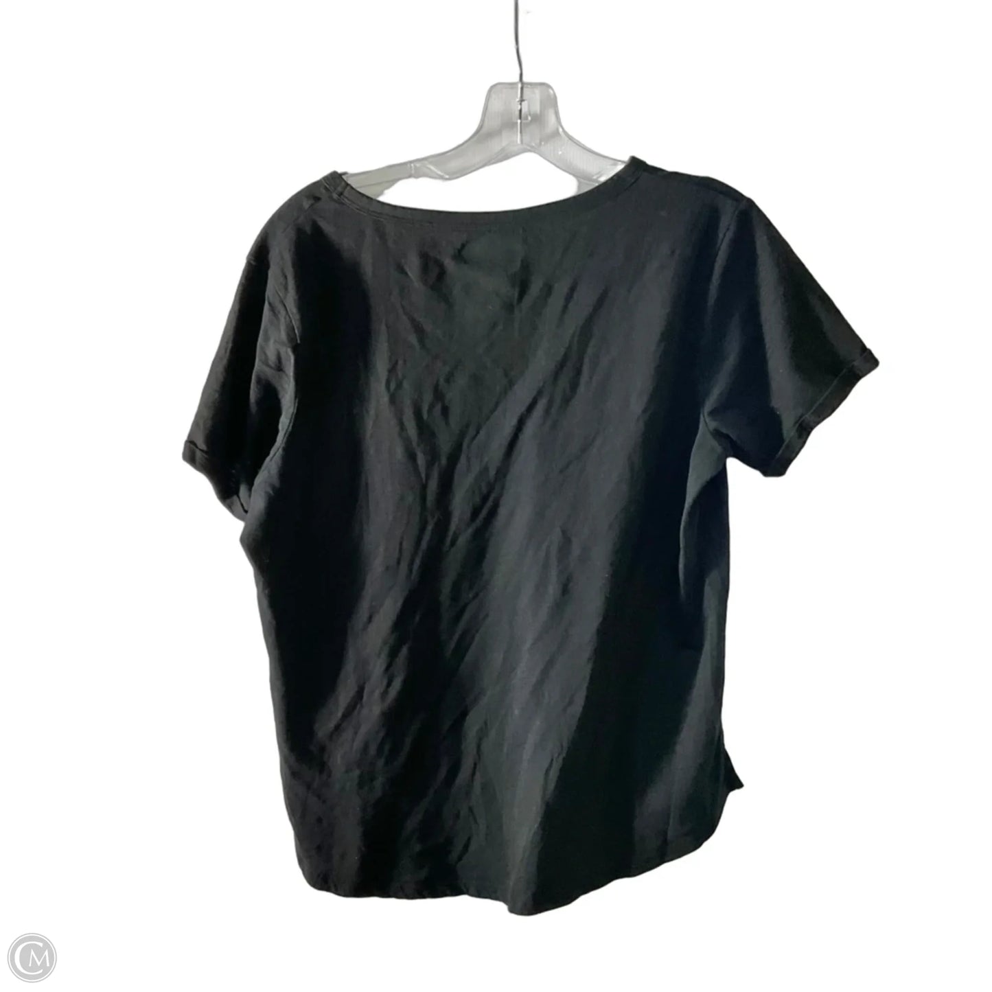 Top Short Sleeve By Nfl In Black, Size: Xl