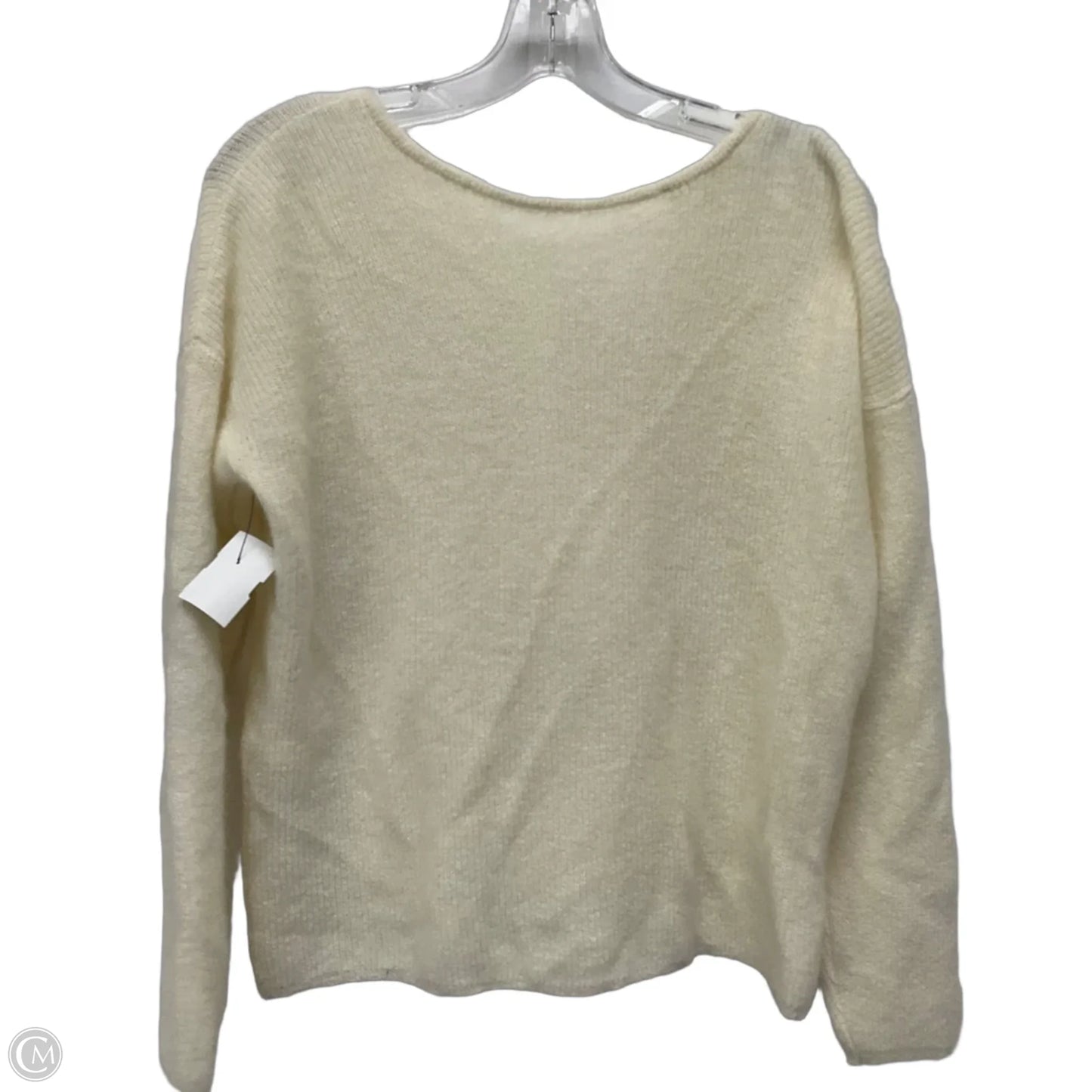 Sweater Cardigan By Sezane In Cream, Size: M