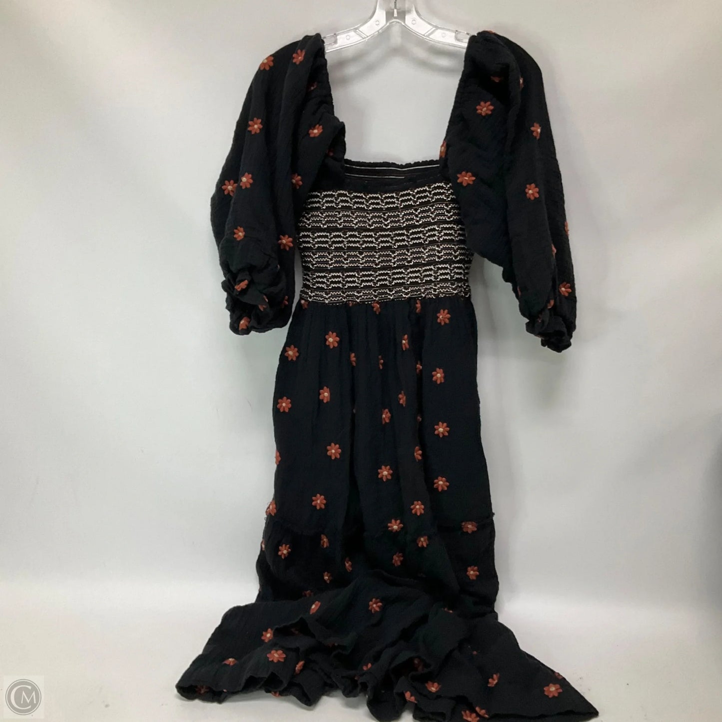 Dress Casual Midi By Free People In Black, Size: M