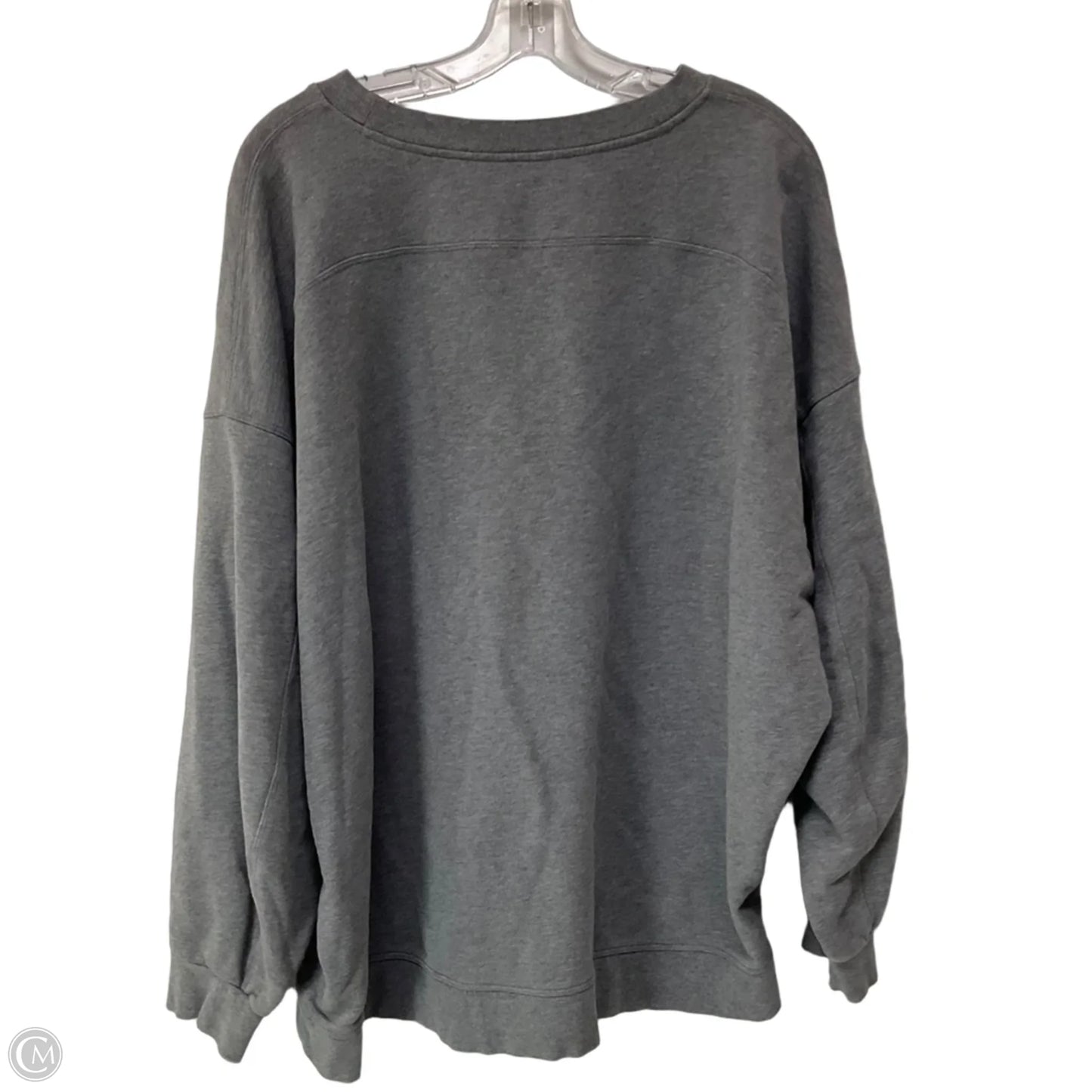 Sweatshirt Crewneck By Lululemon In Grey, Size: Xl