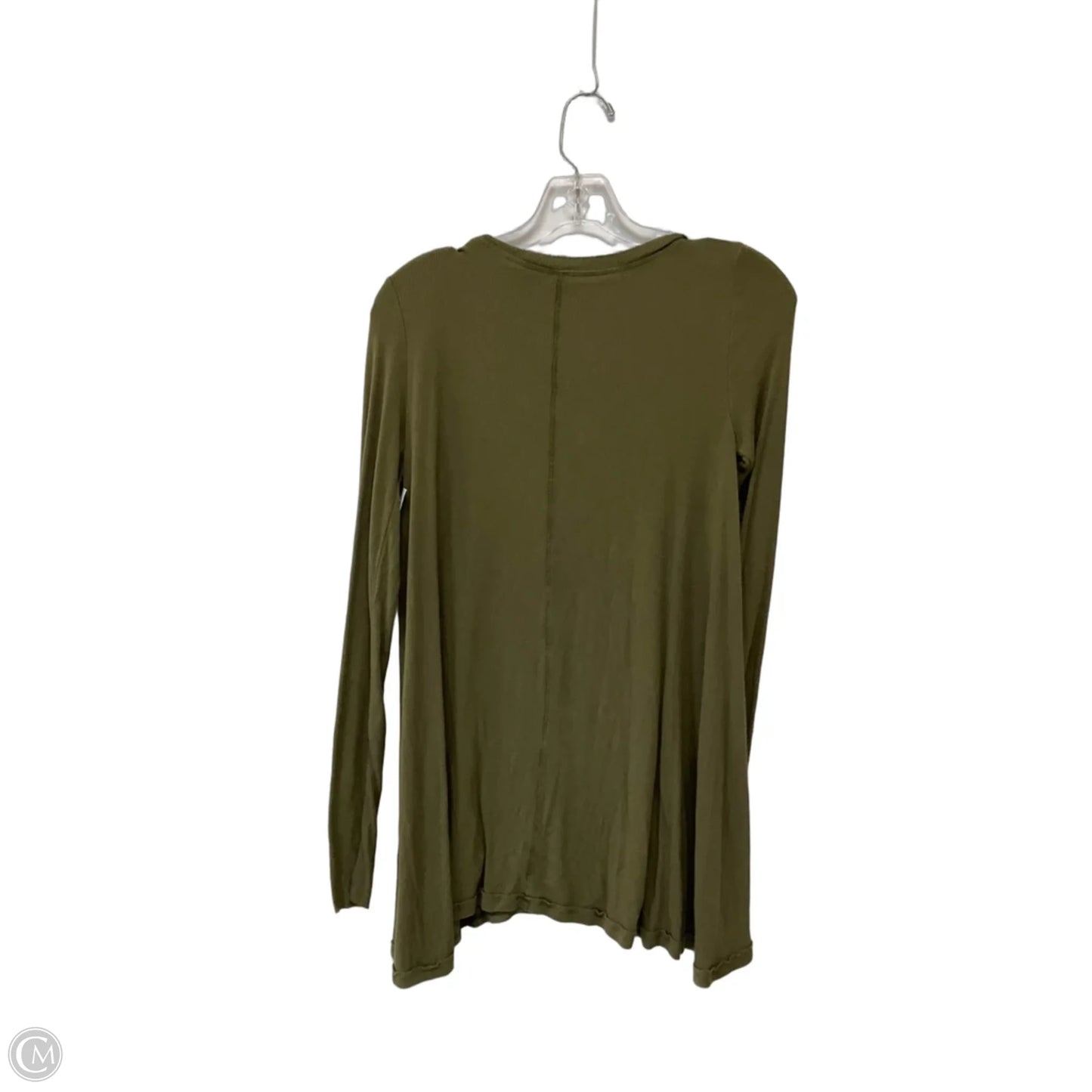 Top Long Sleeve By Free People In Green, Size: S