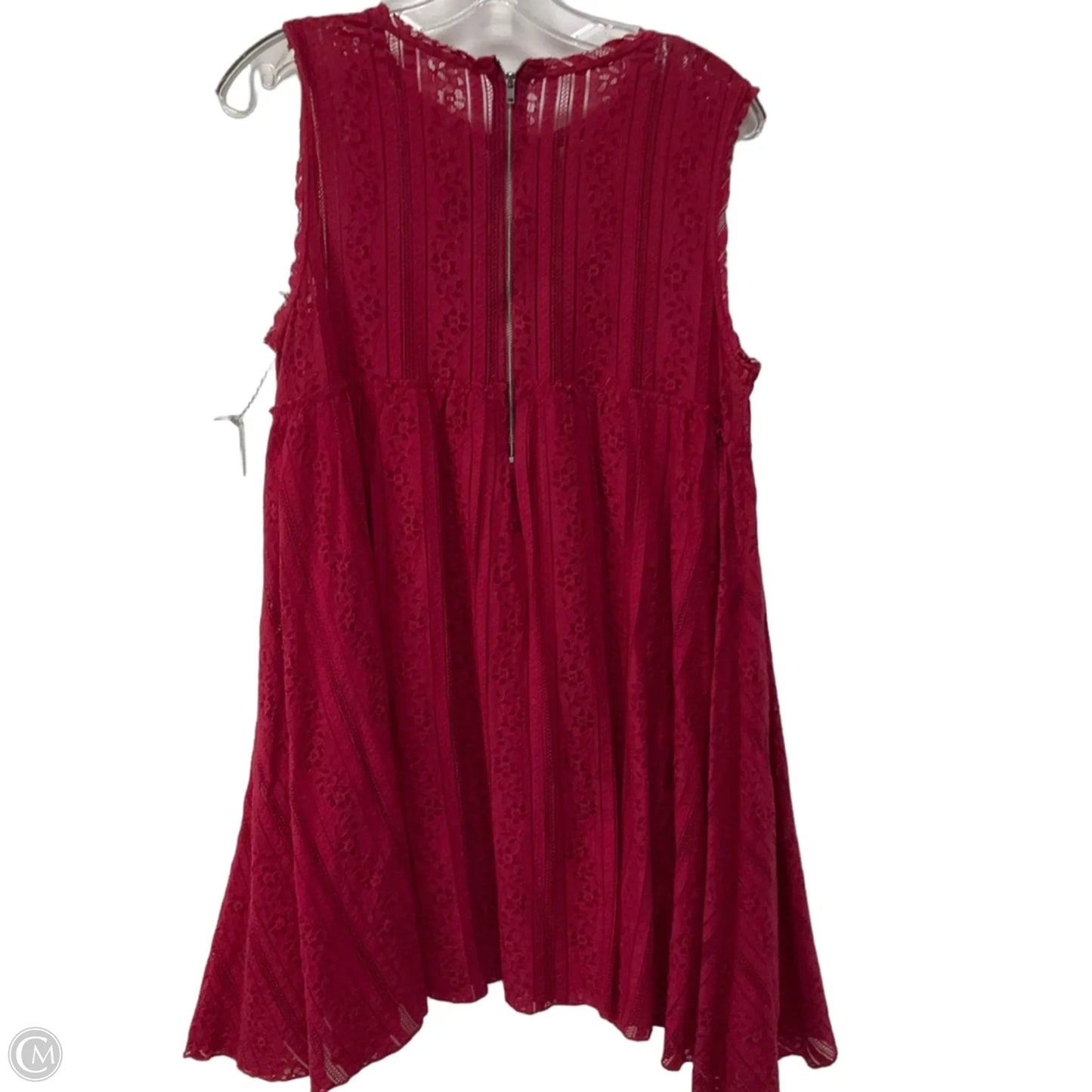 Dress Casual Short By Free People In Maroon, Size: M
