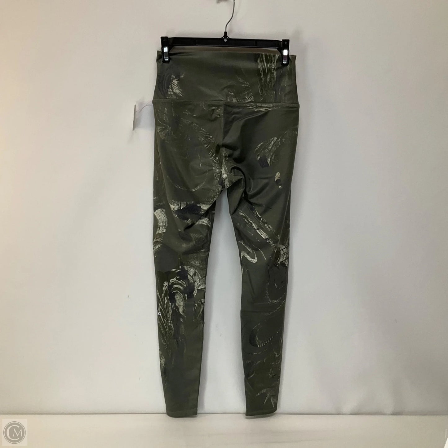 Athletic Leggings By Alo In Green, Size: S