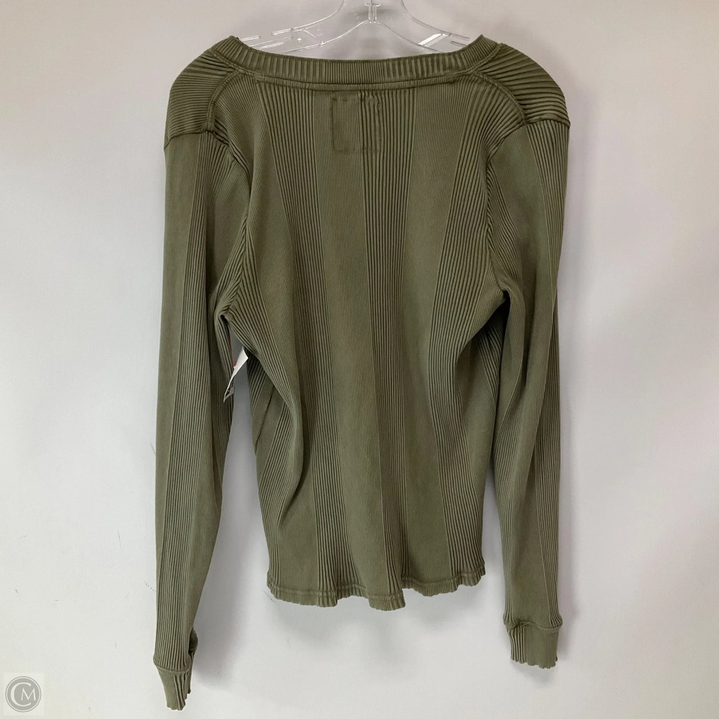 Top Long Sleeve By Aerie In Green, Size: Xxl