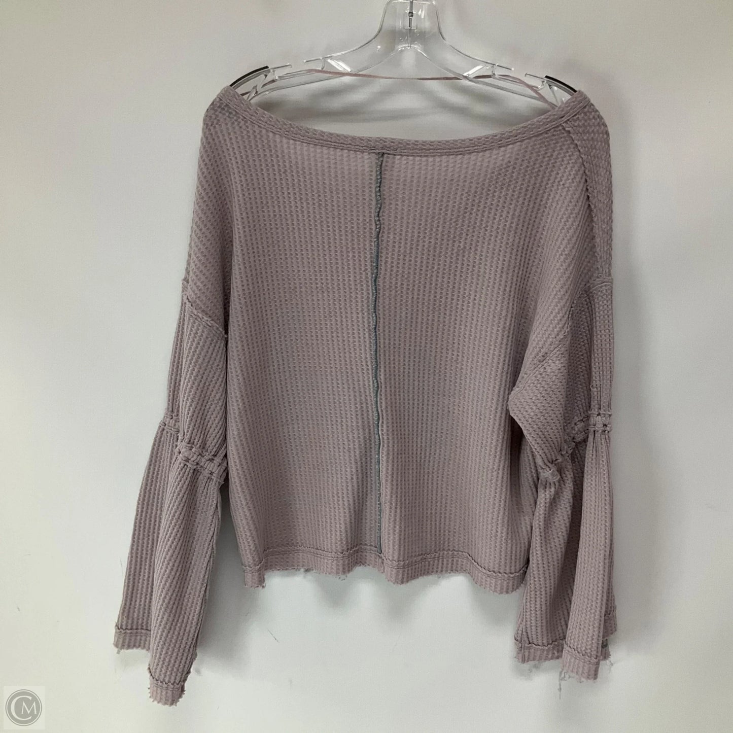 Top Long Sleeve By We The Free In Purple, Size: Xs