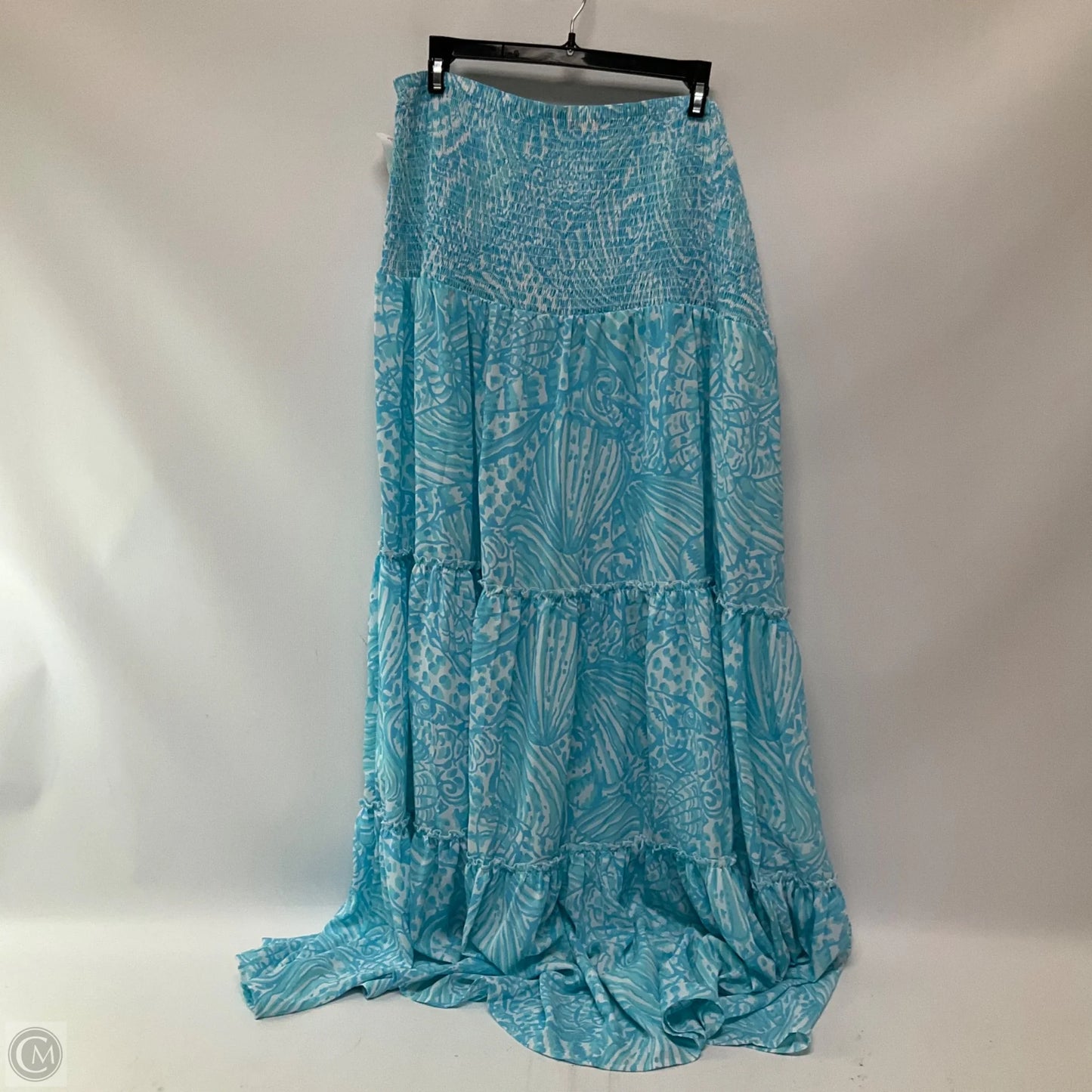 Dress Designer By Lilly Pulitzer In Blue & White, Size: Xl