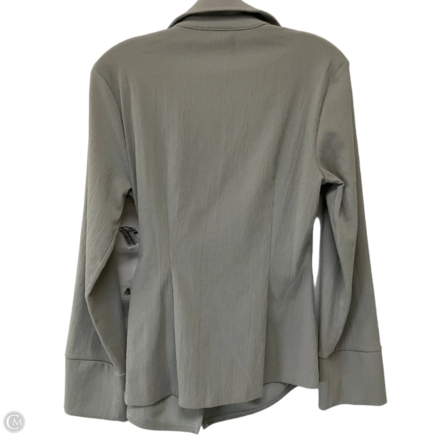 Top Long Sleeve By Anthropologie In Grey, Size: S