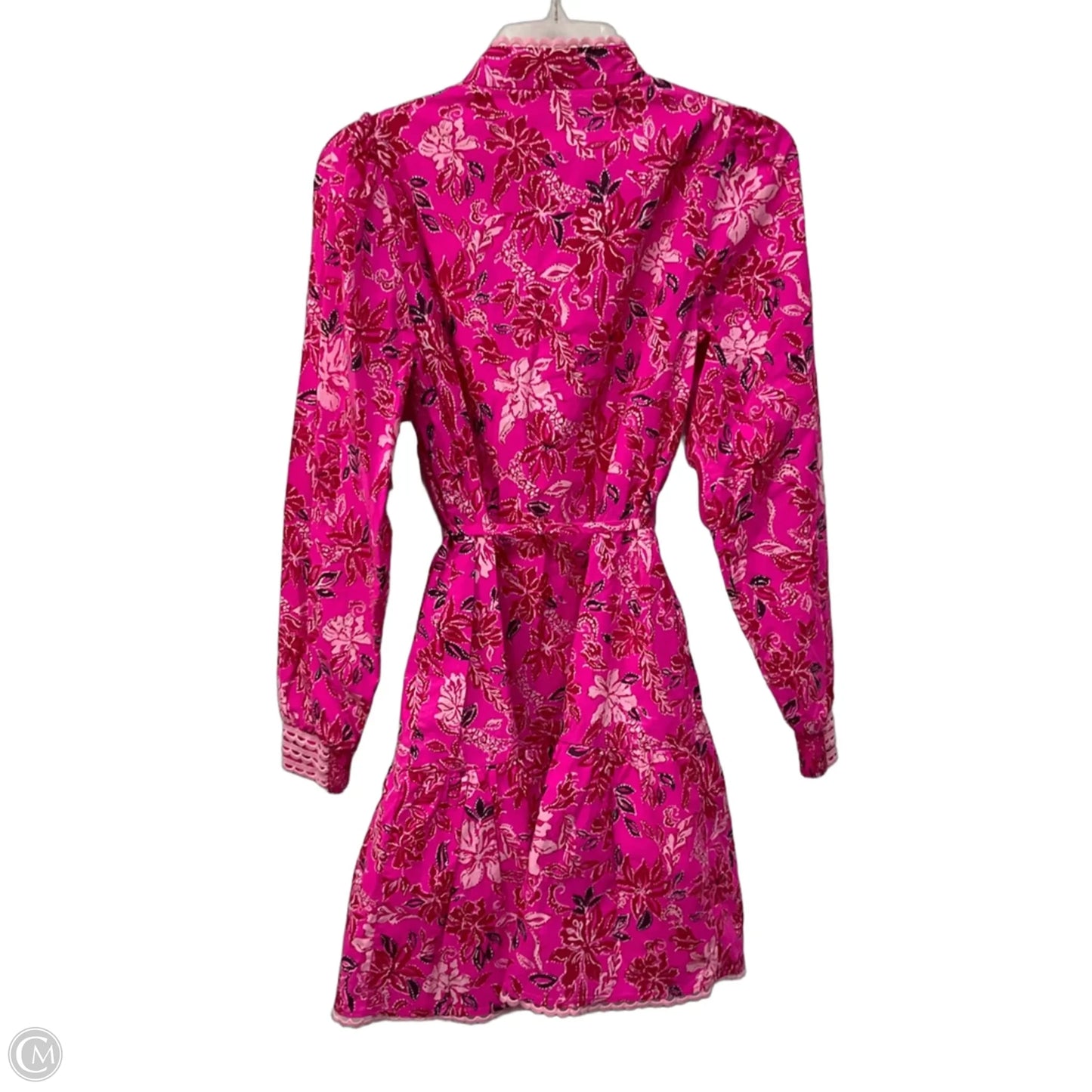 Dress Designer By Lilly Pulitzer In Pink & Red, Size: 0