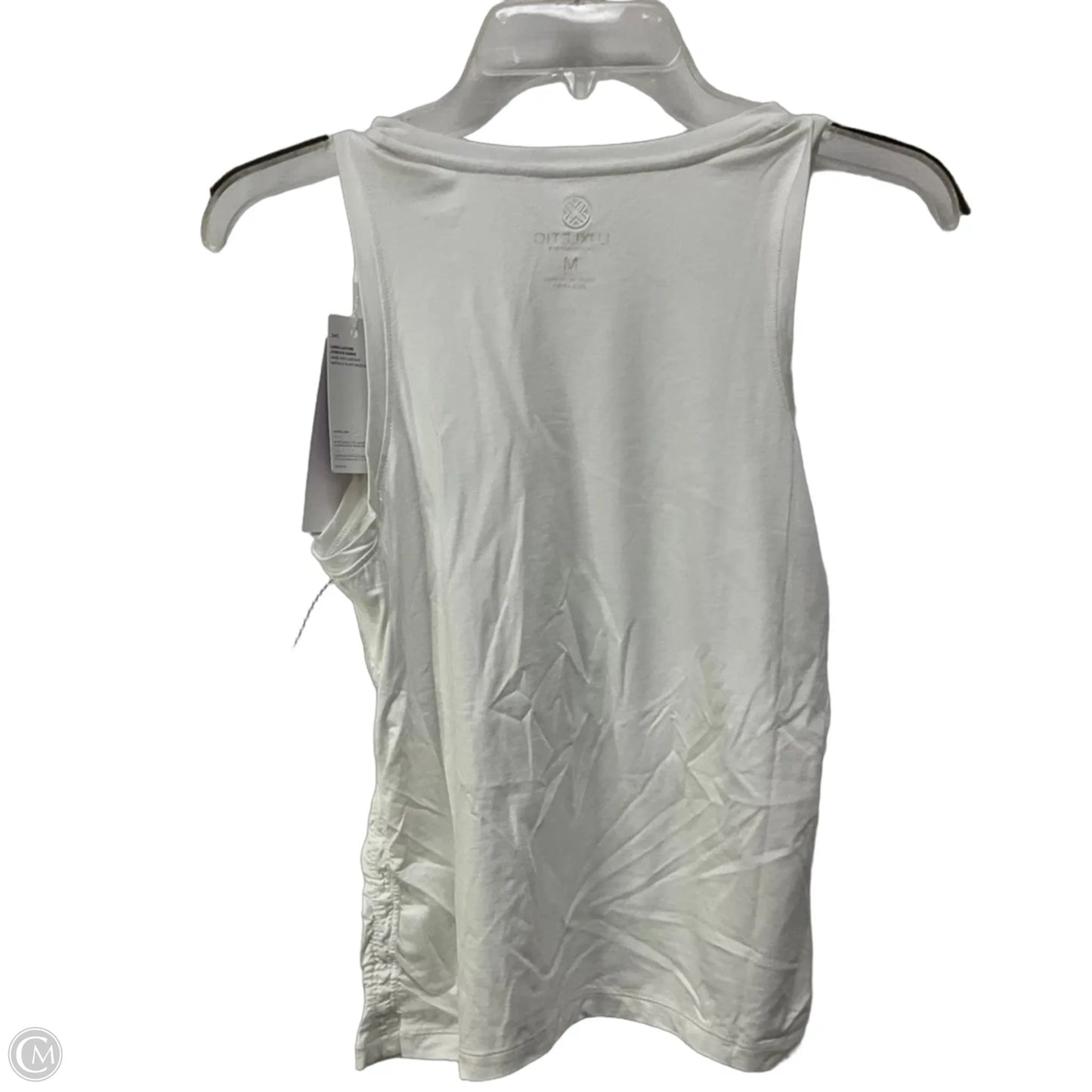 Top Sleeveless Designer By Lilly Pulitzer In White, Size: M