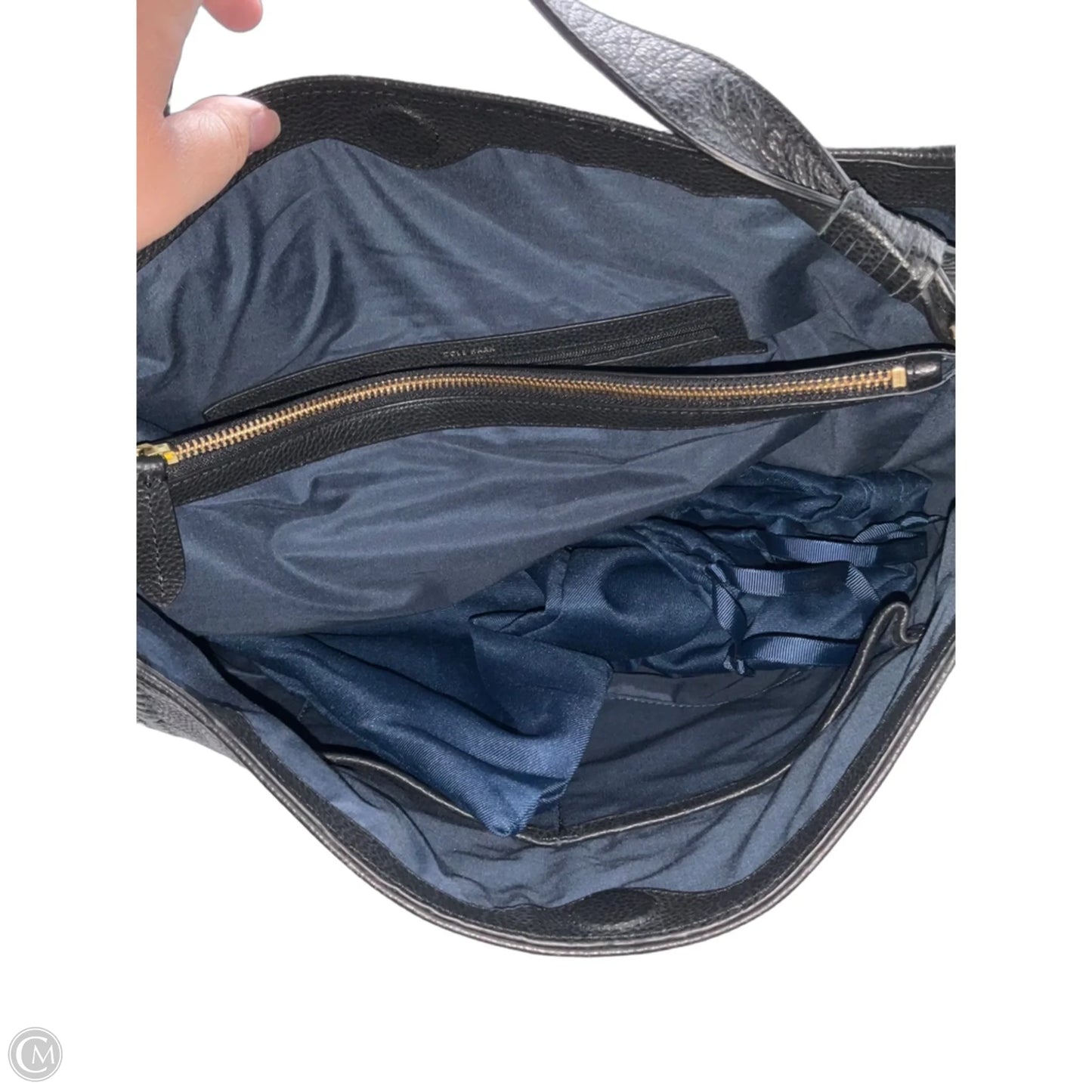 Handbag Leather By Cole-haan, Size: Medium