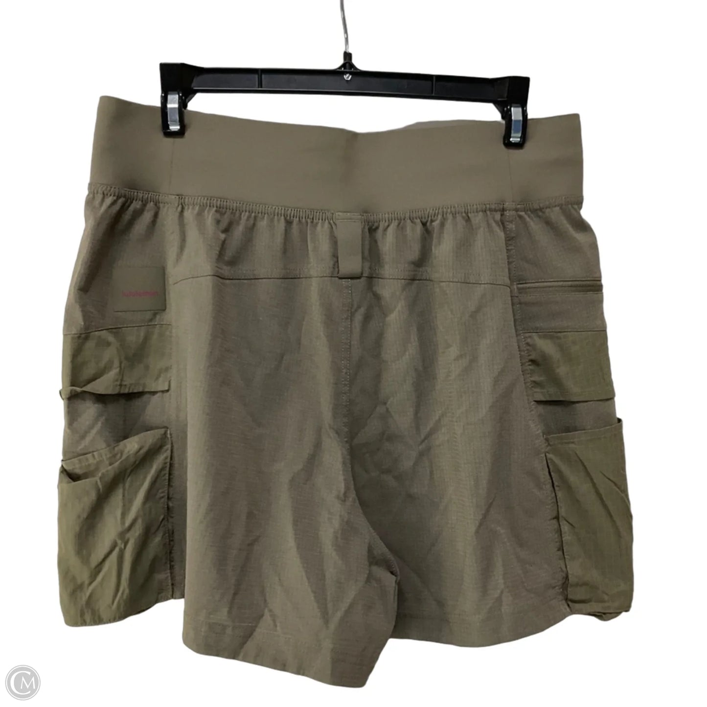 Athletic Shorts By Lululemon In Tan, Size: 10
