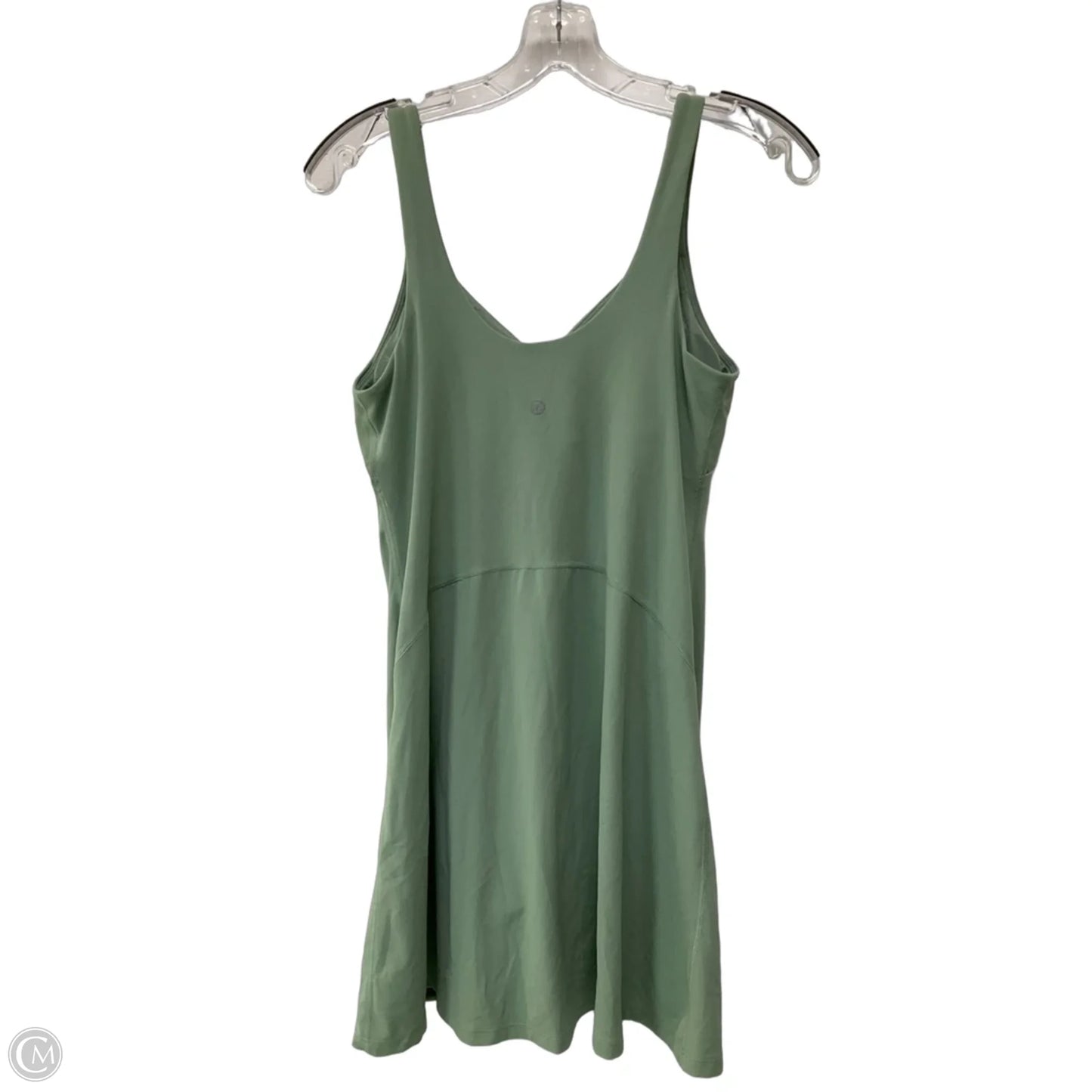 Athletic Dress By Lululemon In Green, Size: 8