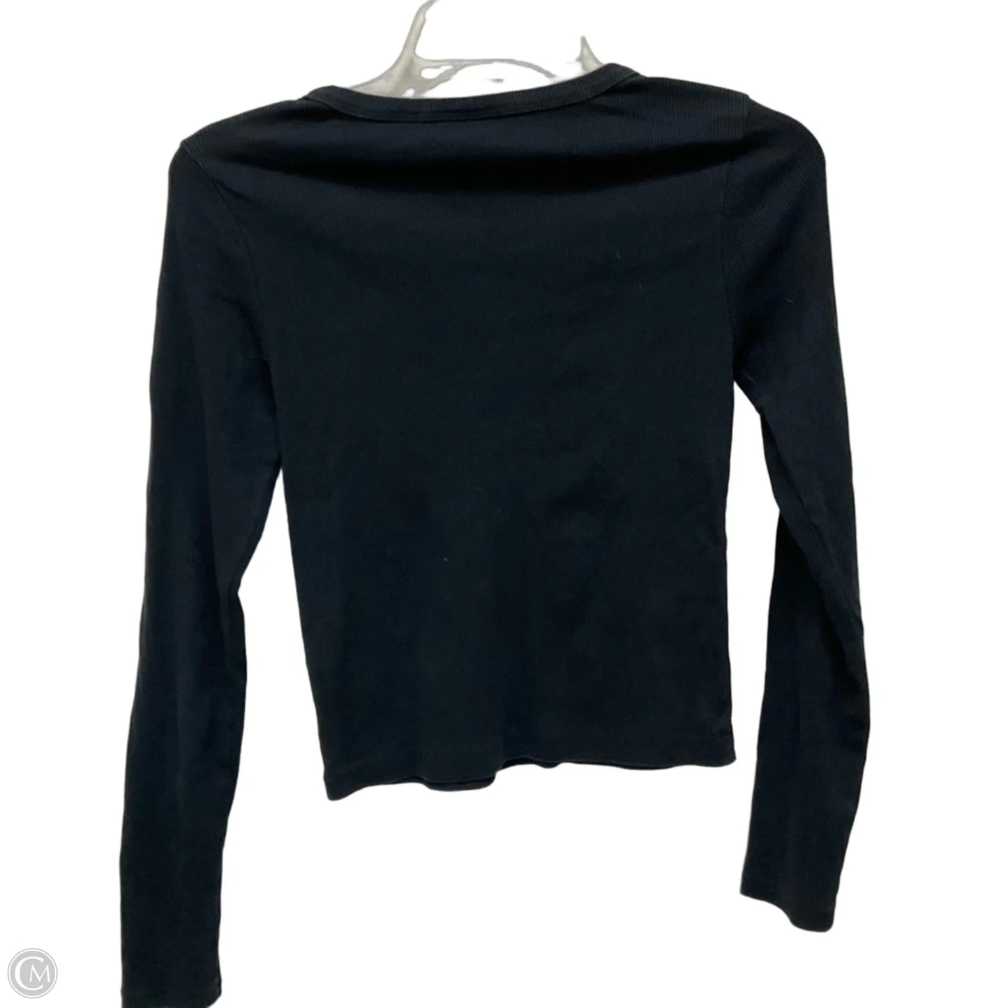 Top Long Sleeve Basic By Maeve In Black, Size: S
