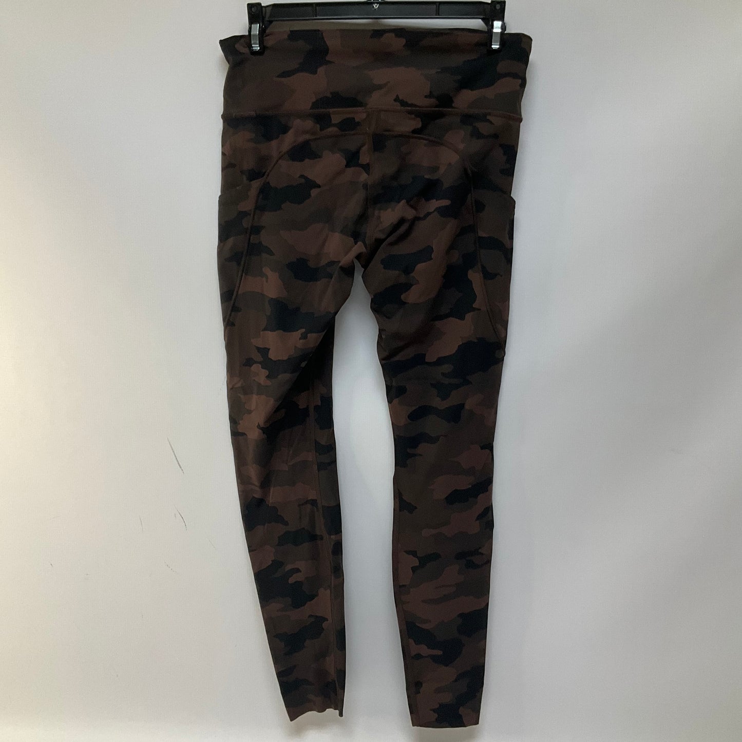 Athletic Leggings By Lululemon In Camouflage Print, Size: 8