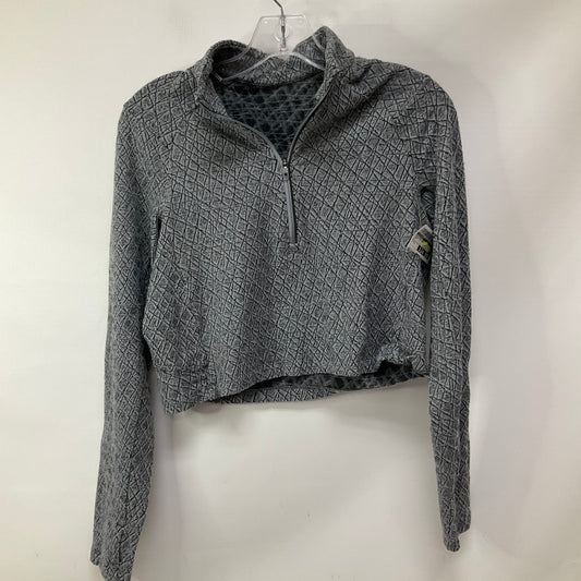 Athletic Jacket By Lululemon In Grey, Size: 4